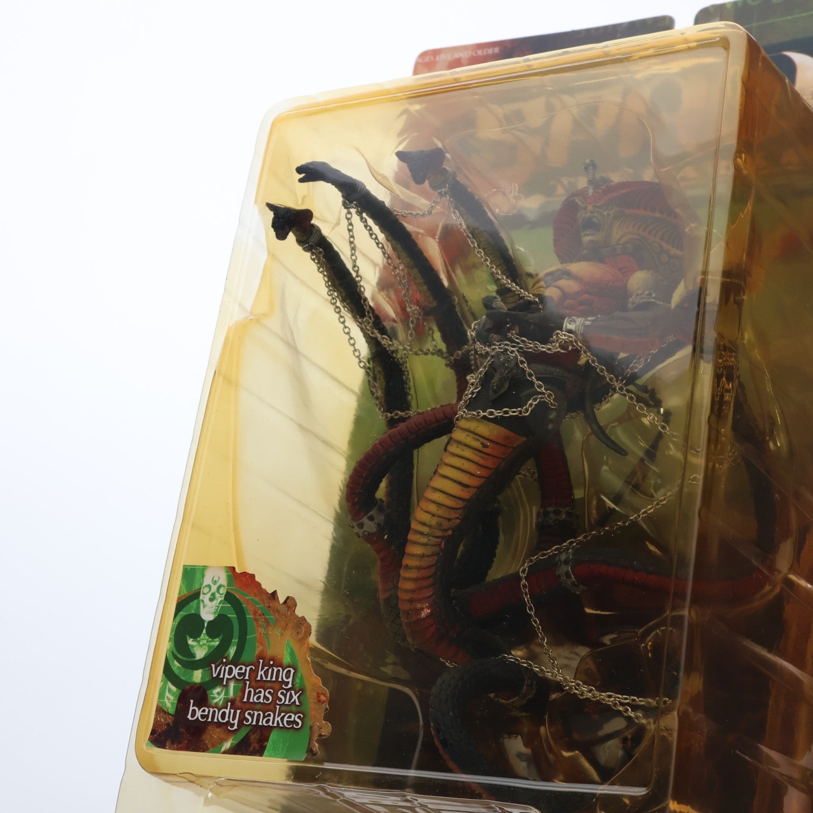 【中古即納】[FIG] スポーン・ウルトラ・アクションフィギュア シリーズ14 Viper King(バイパー・キング) リペイント版 SPAWN THE DARK AGES(スポーン ダークエイジ) 完成品 可動フィギュア マクファーレン・トイズ(19991231)