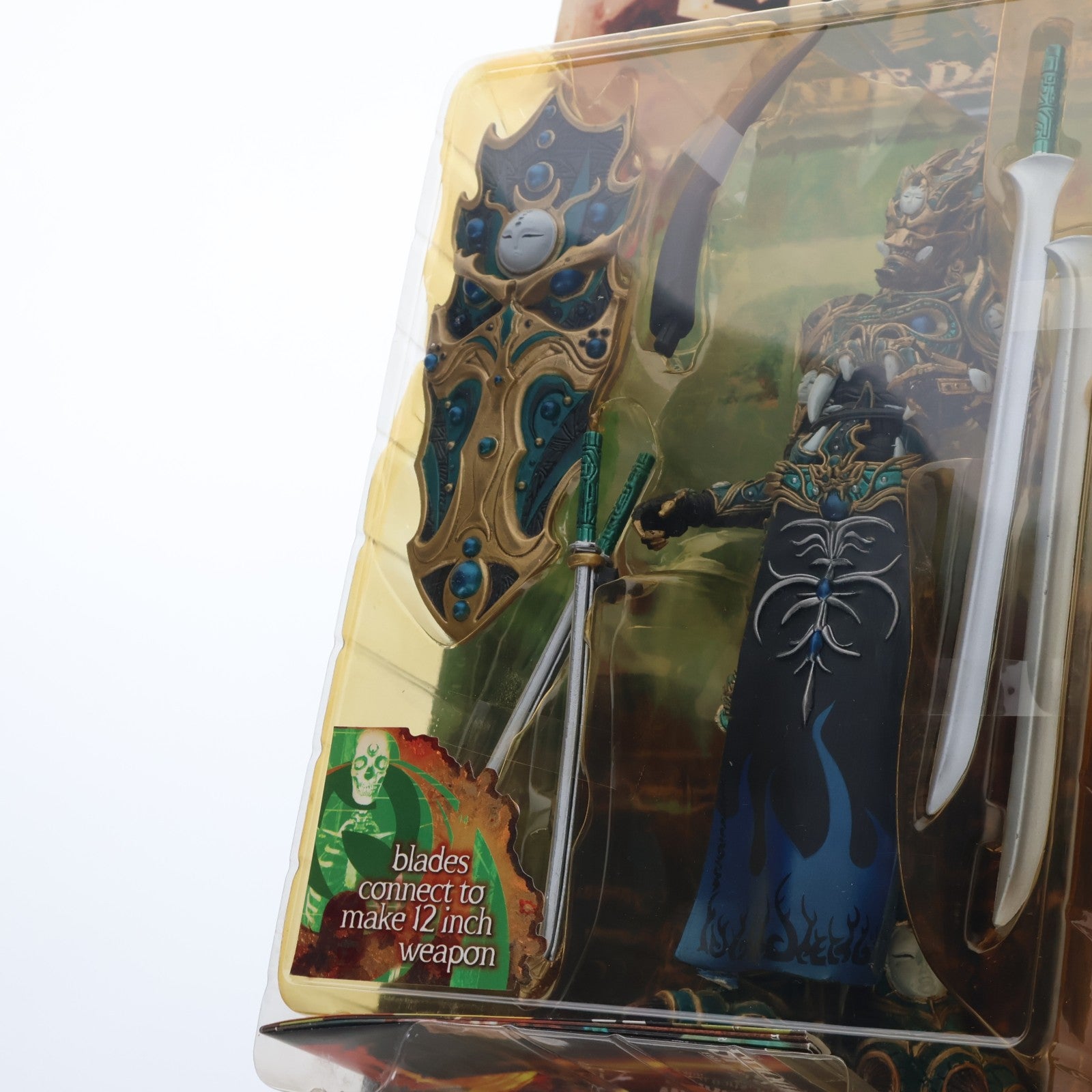 【中古即納】[FIG] スポーン・ウルトラ・アクションフィギュア シリーズ14 MANDARIN SPAWN(マンダリン・スポーン) リペイントVer.(ブルー) SPAWN THE DARK AGES(スポーン ダークエイジ) 完成品 可動フィギュア マクファーレン・トイズ(19990831)