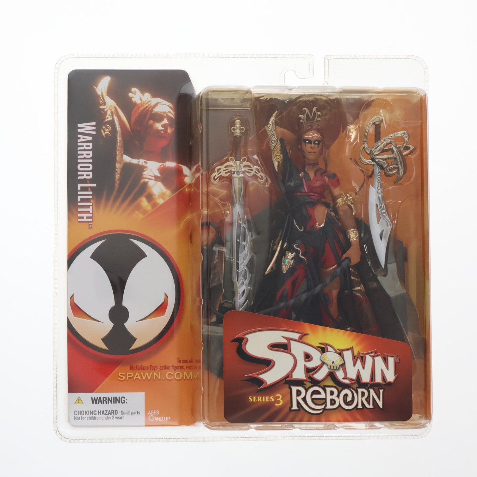 【中古即納】[FIG] スポーン・アクションフィギュア シリーズ3 WARRIOR LILITH(ウォーリアー・リリス) SPAWN REBORN(スポーン・リボーン) 完成品 可動フィギュア マクファーレン・トイズ(19991231)