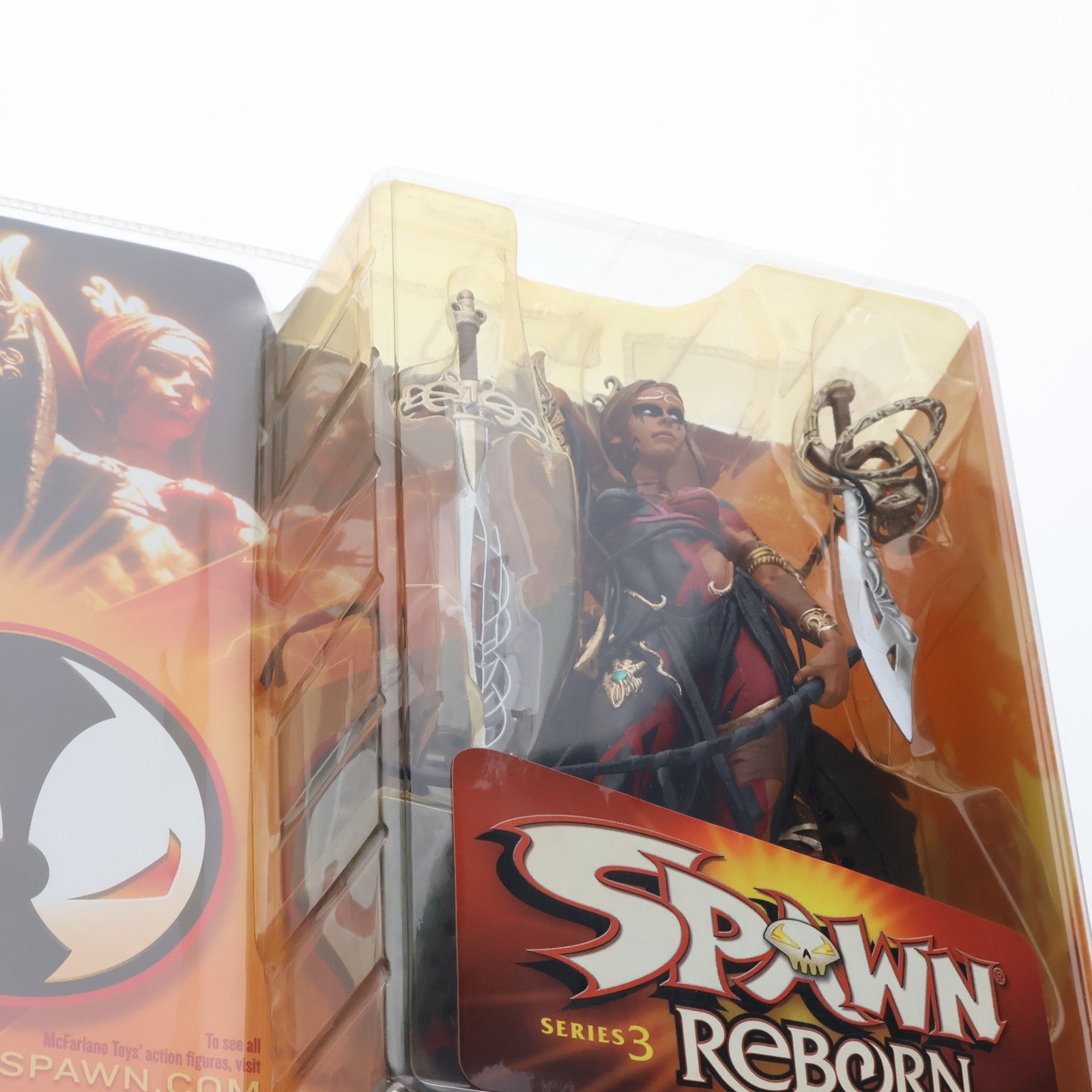 【中古即納】[FIG] スポーン・アクションフィギュア シリーズ3 WARRIOR LILITH(ウォーリアー・リリス) SPAWN REBORN(スポーン・リボーン) 完成品 可動フィギュア マクファーレン・トイズ(19991231)