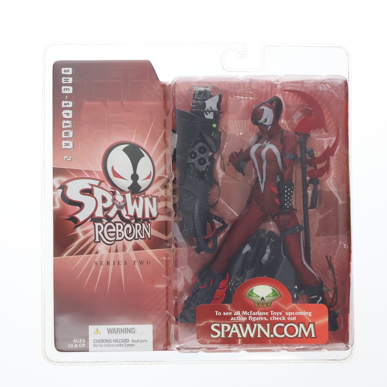 【中古即納】[FIG] スポーン アクションフィギュア シリーズ2 SHE-SPAWN(シー・スポーン)2 SPAWN REBORN(スポーン・リボーン) 完成品 可動フィギュア マクファーレン・トイズ(20041231)