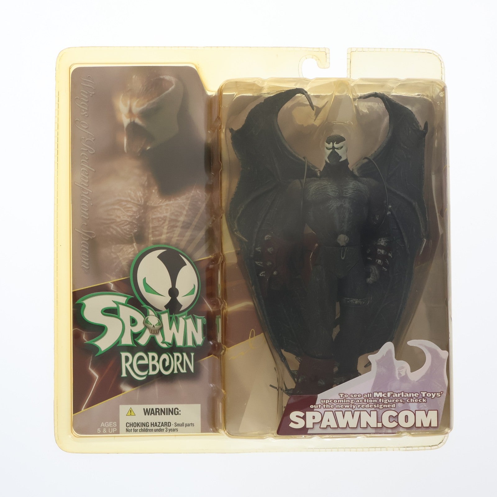 【中古即納】[FIG] スポーン アクションフィギュア シリーズ1 Wings of Redemption Spawn(ウイングス オブ リデンプション スポーン) SPAWN REBORN(スポーン・リボーン) 完成品 可動フィギュア マクファーレン・トイズ(20030430)