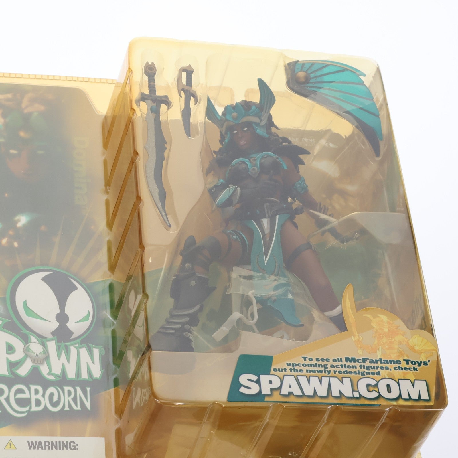 【中古即納】[FIG] スポーン・アクションフィギュア シリーズ1 Domina(ドミナ) SPAWN REBORN(スポーン・リボーン) 完成品 可動フィギュア(海外流通版) マクファーレン・トイズ(19991231)