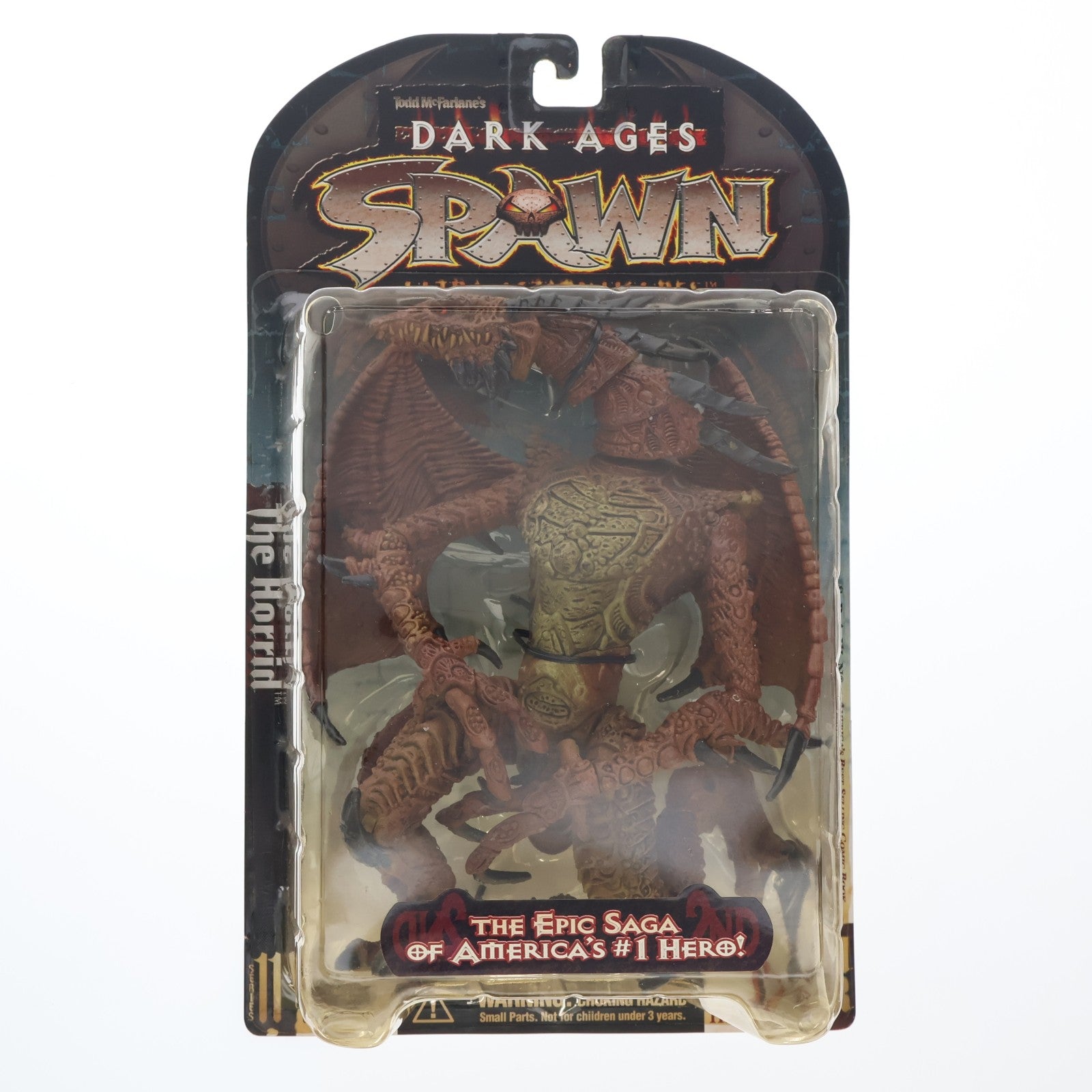 【中古即納】[FIG] スポーン・ウルトラ・アクションフィギュア シリーズ11 The Horrid(ザ・ホリッド) リペイントVer. DARK AGES SPAWN(ダークエイジス スポーン) 完成品 可動フィギュア マクファーレン・トイズ(19980731)
