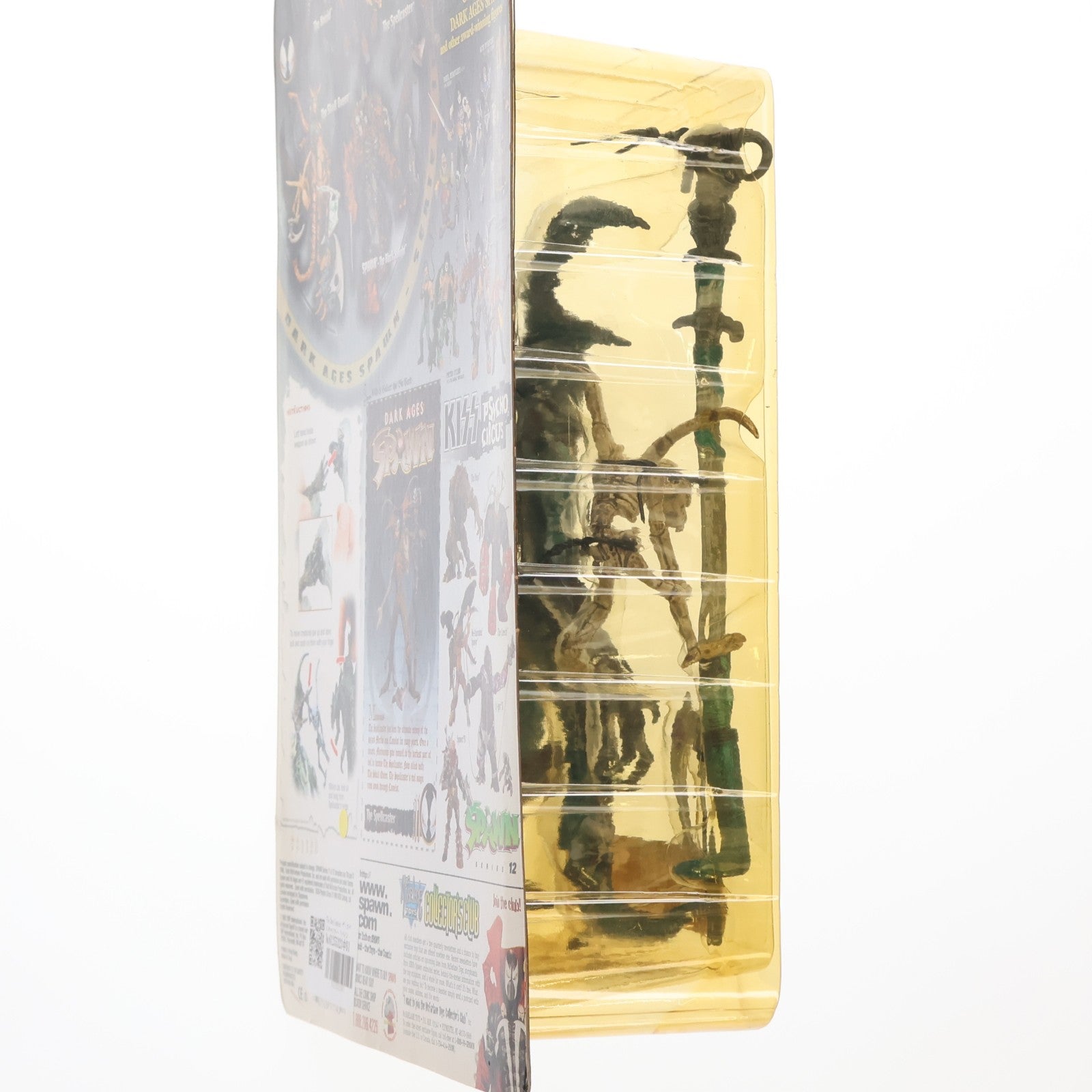 【中古即納】[FIG] スポーン・ウルトラ・アクションフィギュア シリーズ11 The Spellcaster(ザ・スペルキャスター) リペイントVer. DARK AGES SPAWN(ダークエイジス スポーン) 完成品 可動フィギュア マクファーレン・トイズ(19980731)