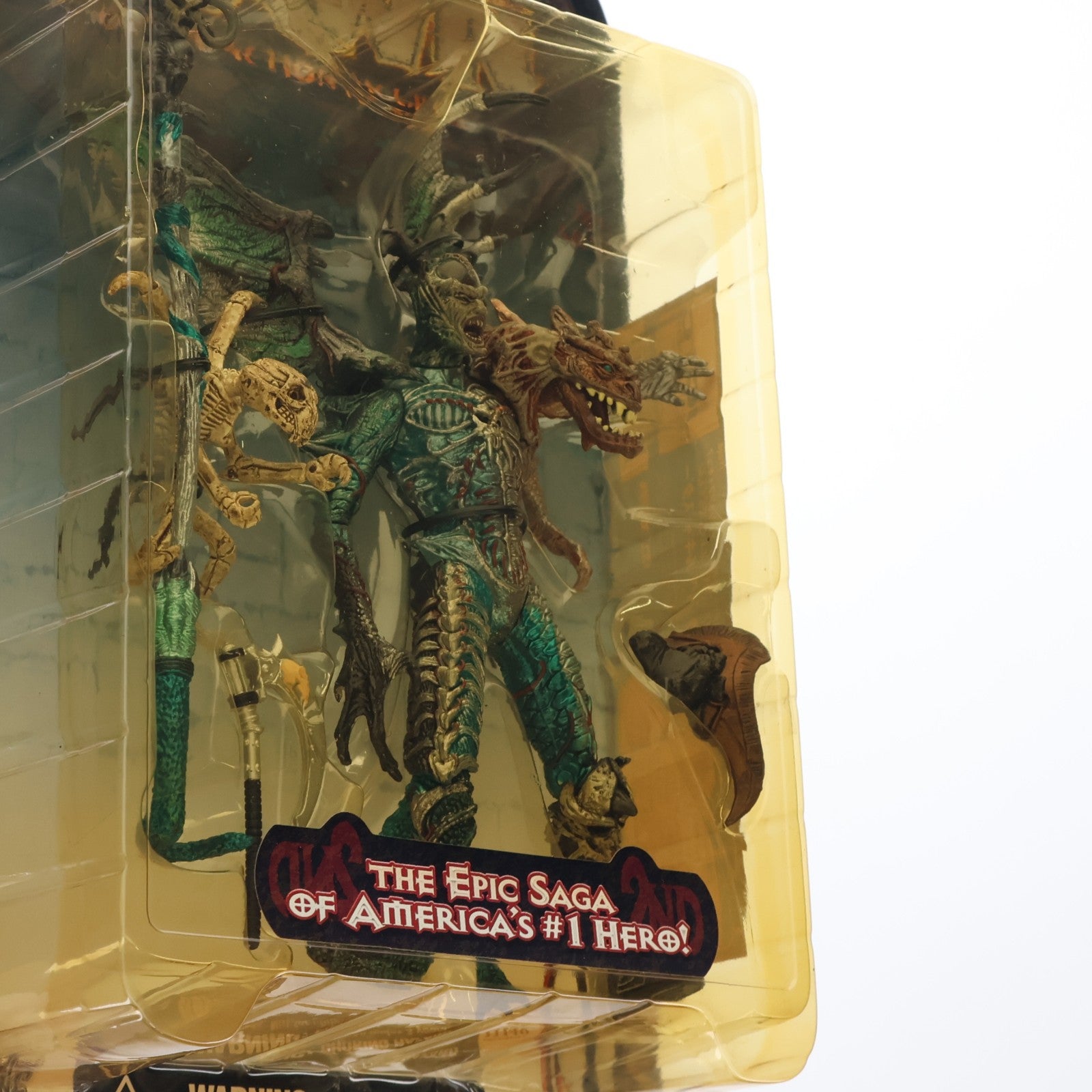 【中古即納】[FIG] スポーン・ウルトラ・アクションフィギュア シリーズ11 The Spellcaster(ザ・スペルキャスター) リペイントVer. DARK AGES SPAWN(ダークエイジス スポーン) 完成品 可動フィギュア マクファーレン・トイズ(19980731)
