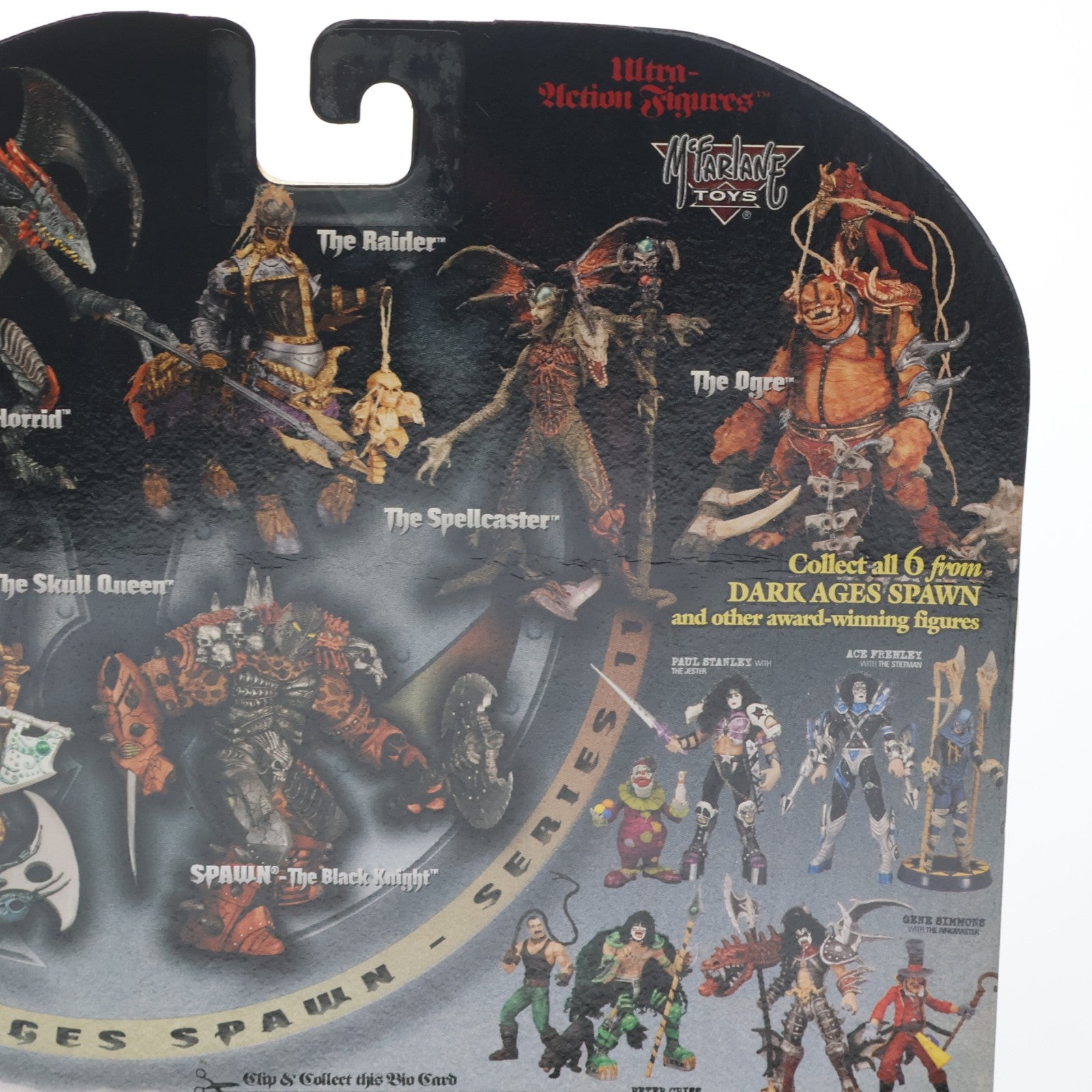 【中古即納】[FIG] スポーン・ウルトラ・アクションフィギュア シリーズ11 The Spellcaster(ザ・スペルキャスター) リペイントVer. DARK AGES SPAWN(ダークエイジス スポーン) 完成品 可動フィギュア マクファーレン・トイズ(19980731)
