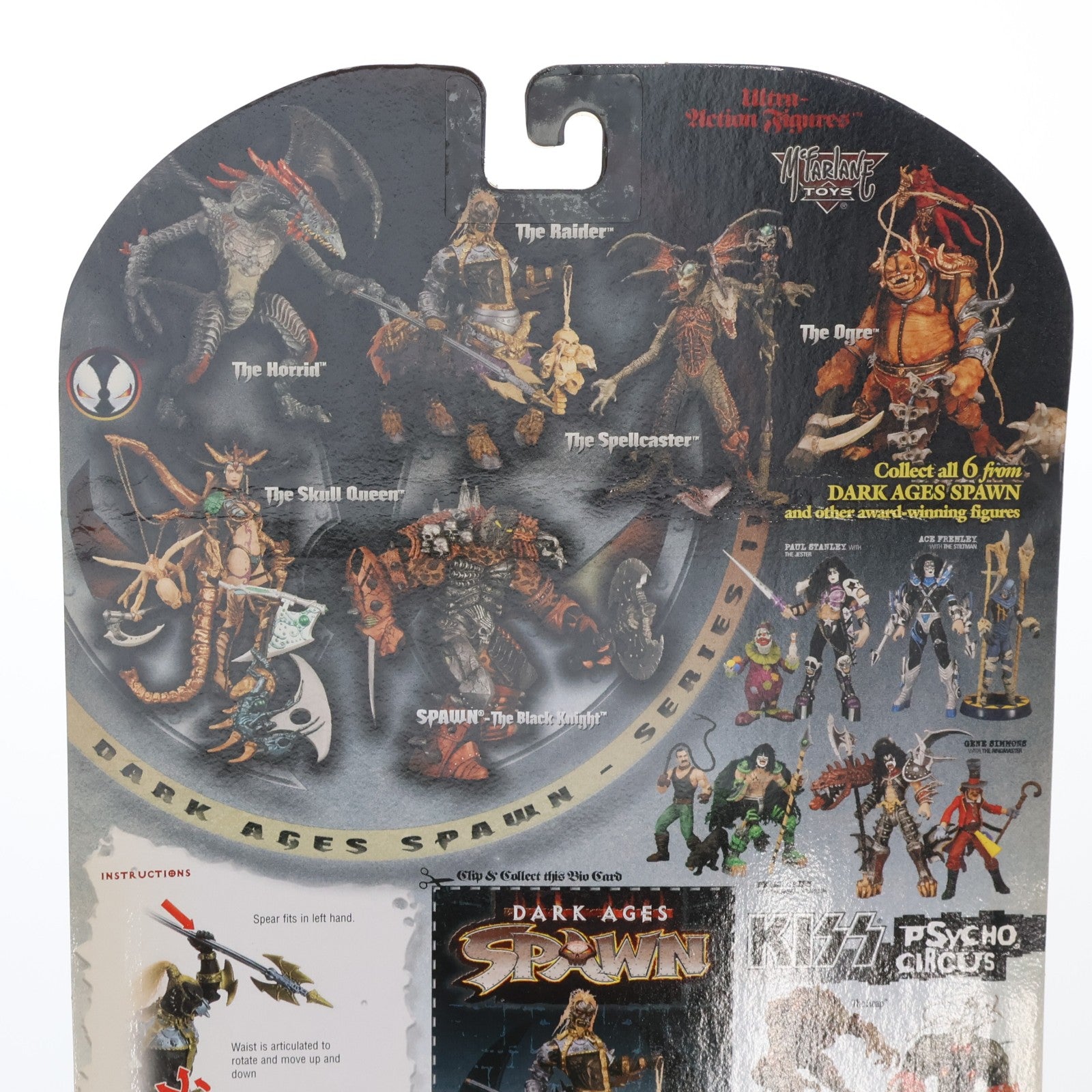【中古即納】[FIG] スポーン・ウルトラ・アクションフィギュア シリーズ11 The Raider(ザ・レイダー) DARK AGES SPAWN(ダークエイジス スポーン) 完成品 可動フィギュア マクファーレン・トイズ(19980731)