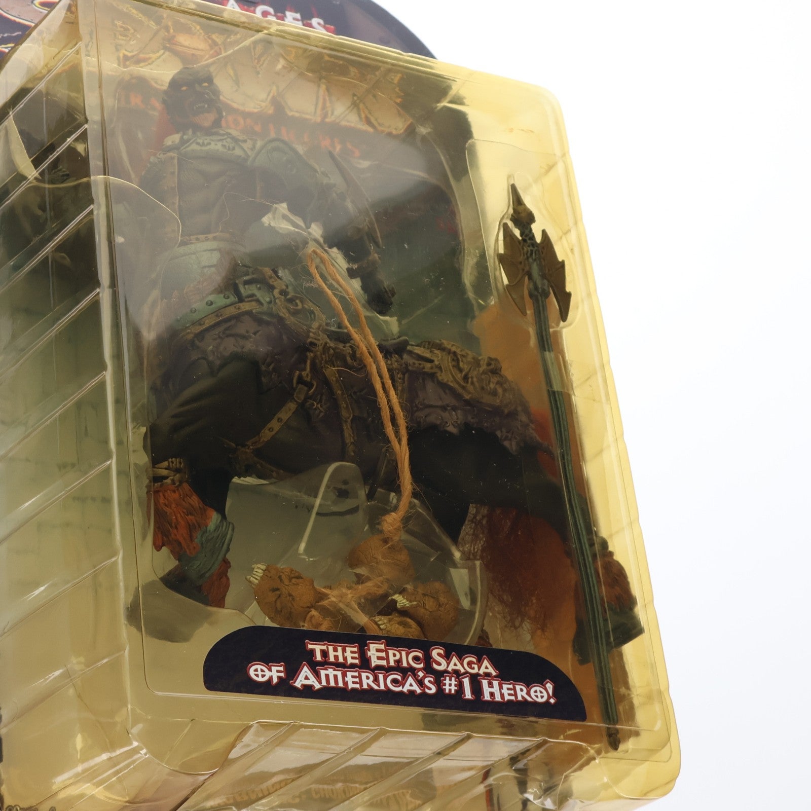 【中古即納】[FIG] スポーン・ウルトラ・アクションフィギュア シリーズ11 The Raider(ザ・レイダー) DARK AGES SPAWN(ダークエイジス スポーン) 完成品 可動フィギュア マクファーレン・トイズ(19980731)