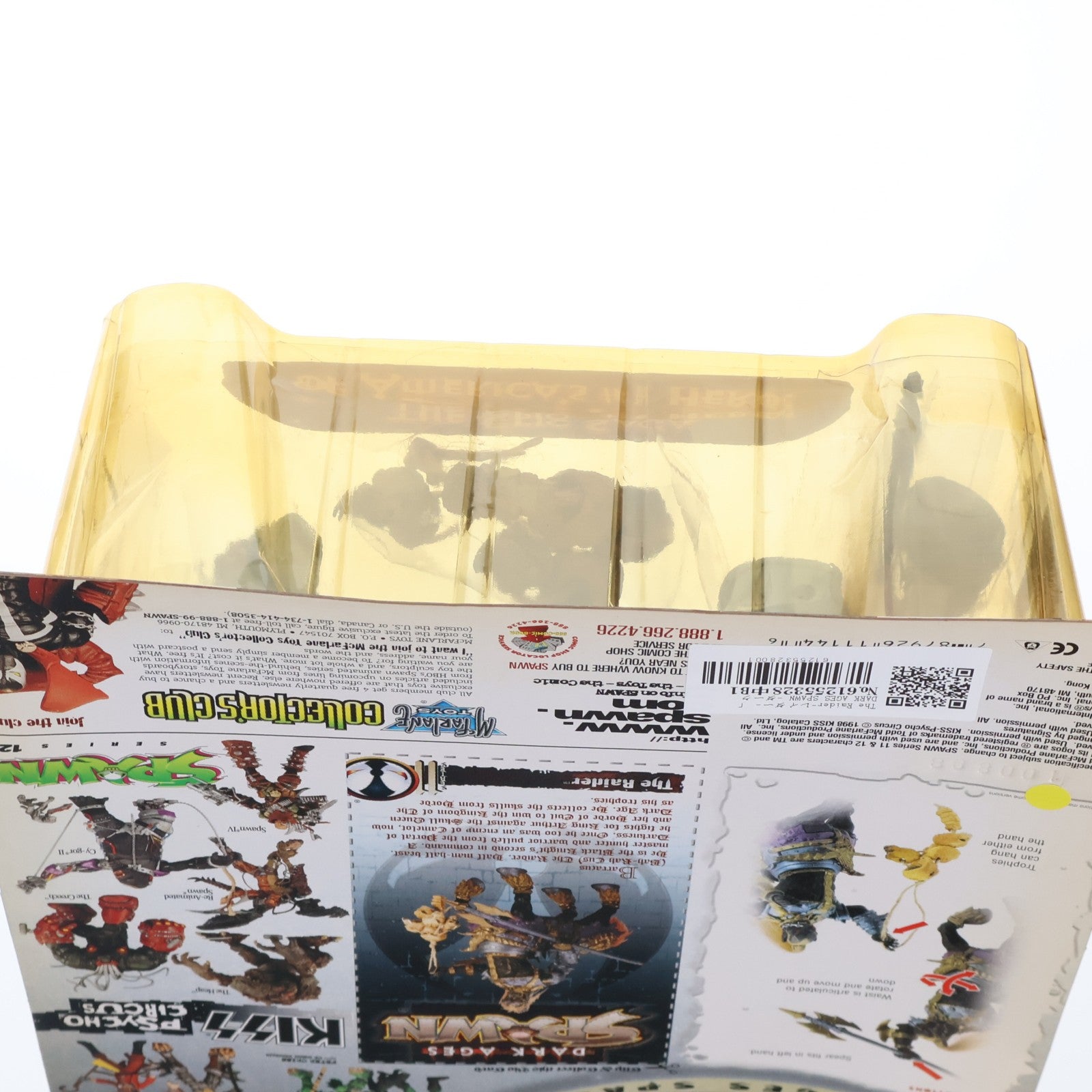 【中古即納】[FIG] スポーン・ウルトラ・アクションフィギュア シリーズ11 The Raider(ザ・レイダー) DARK AGES SPAWN(ダークエイジス スポーン) 完成品 可動フィギュア マクファーレン・トイズ(19980731)