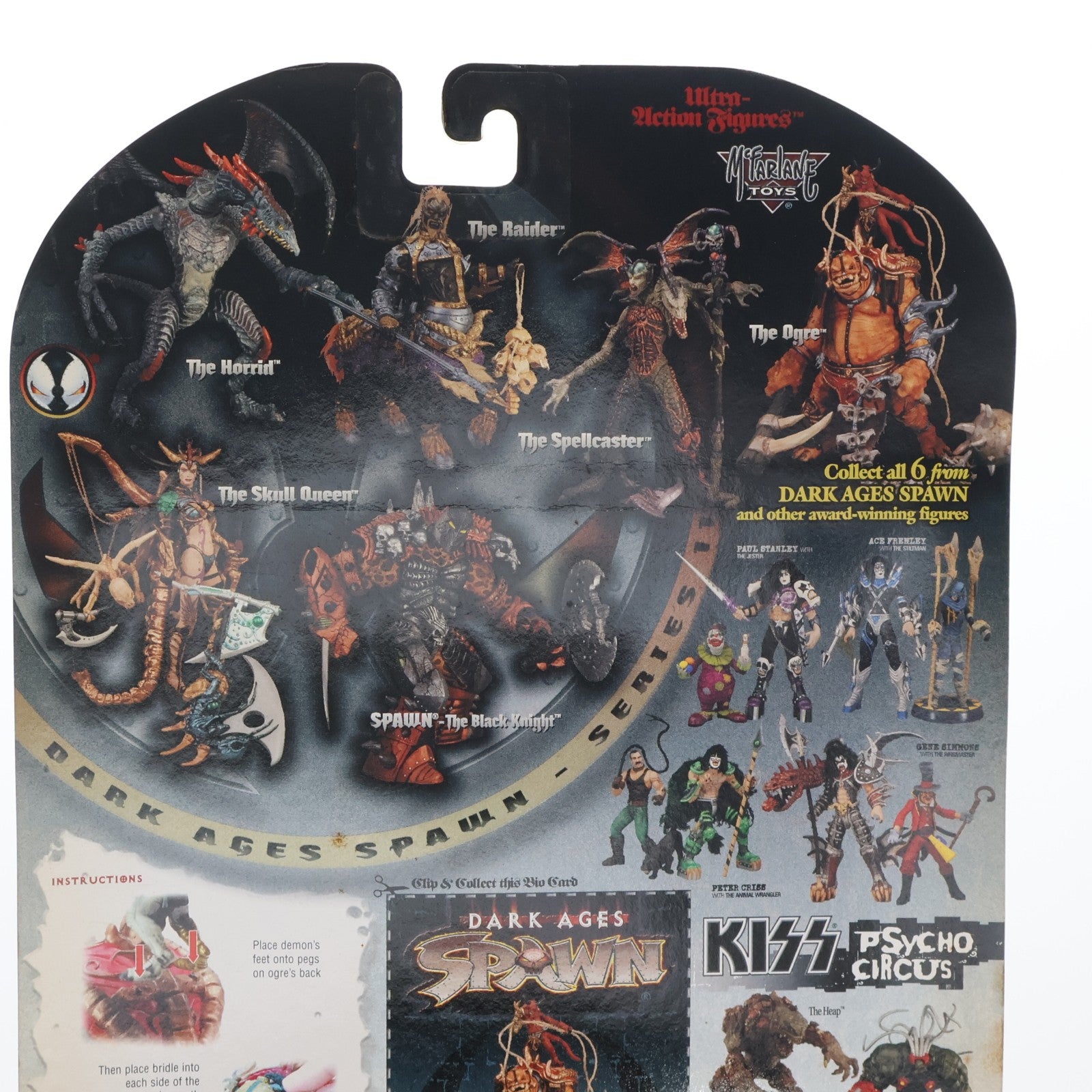 【中古即納】[FIG] スポーン・ウルトラ・アクションフィギュア シリーズ11 The Ogre(オーガ) 棍棒装備Ver. DARK AGES SPAWN(ダークエイジス スポーン) 完成品 可動フィギュア マクファーレン・トイズ(19980731)