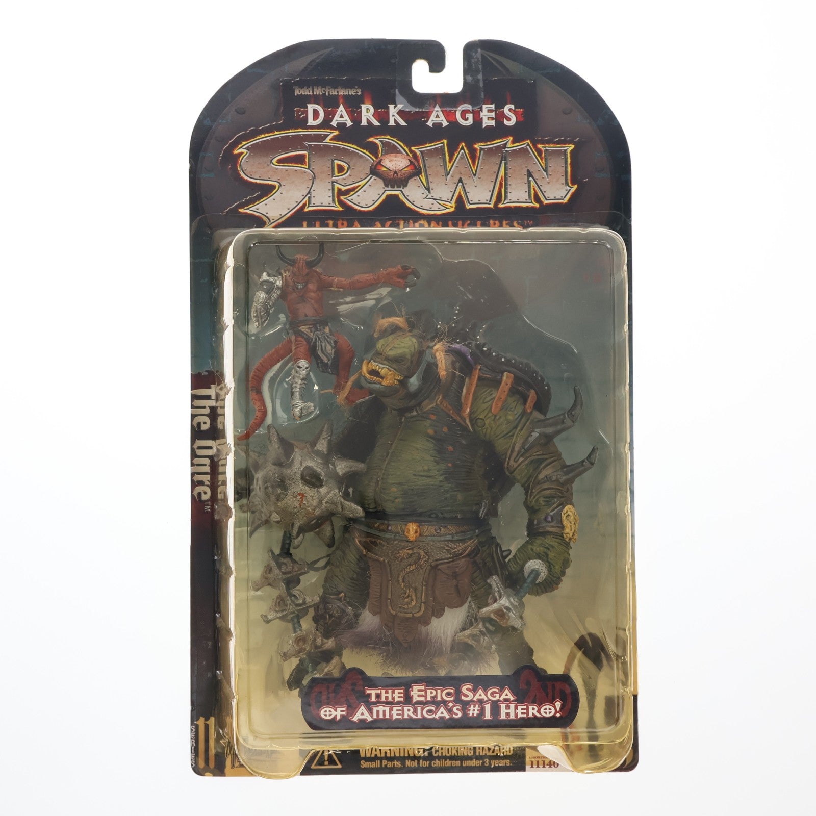 【中古即納】[FIG] スポーン・ウルトラ・アクションフィギュア シリーズ11 The Ogre(オーガ) リペイントVer. DARK AGES SPAWN(ダークエイジス スポーン) 完成品 可動フィギュア マクファーレン・トイズ(19980731)