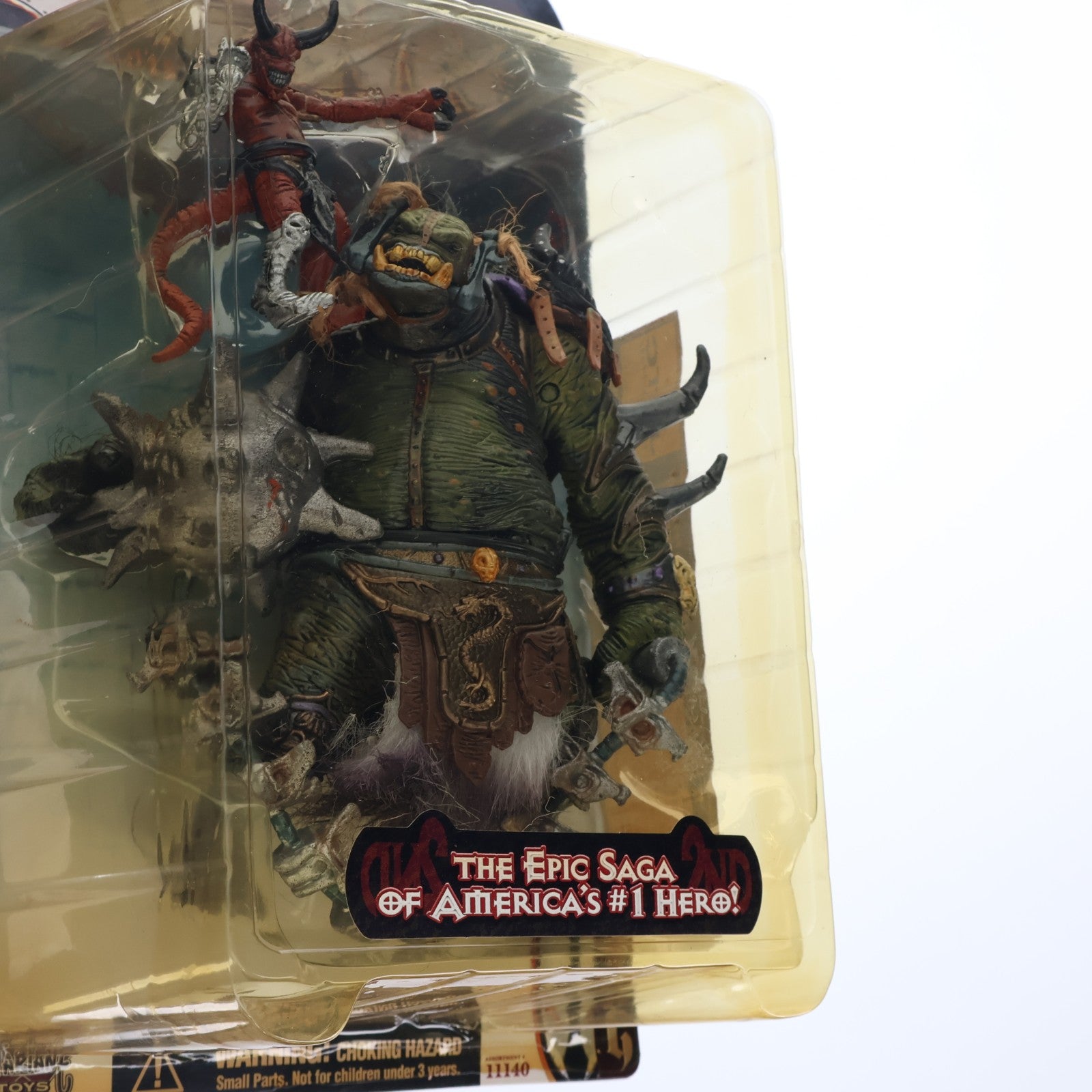 【中古即納】[FIG] スポーン・ウルトラ・アクションフィギュア シリーズ11 The Ogre(オーガ) リペイントVer. DARK AGES SPAWN(ダークエイジス スポーン) 完成品 可動フィギュア マクファーレン・トイズ(19980731)