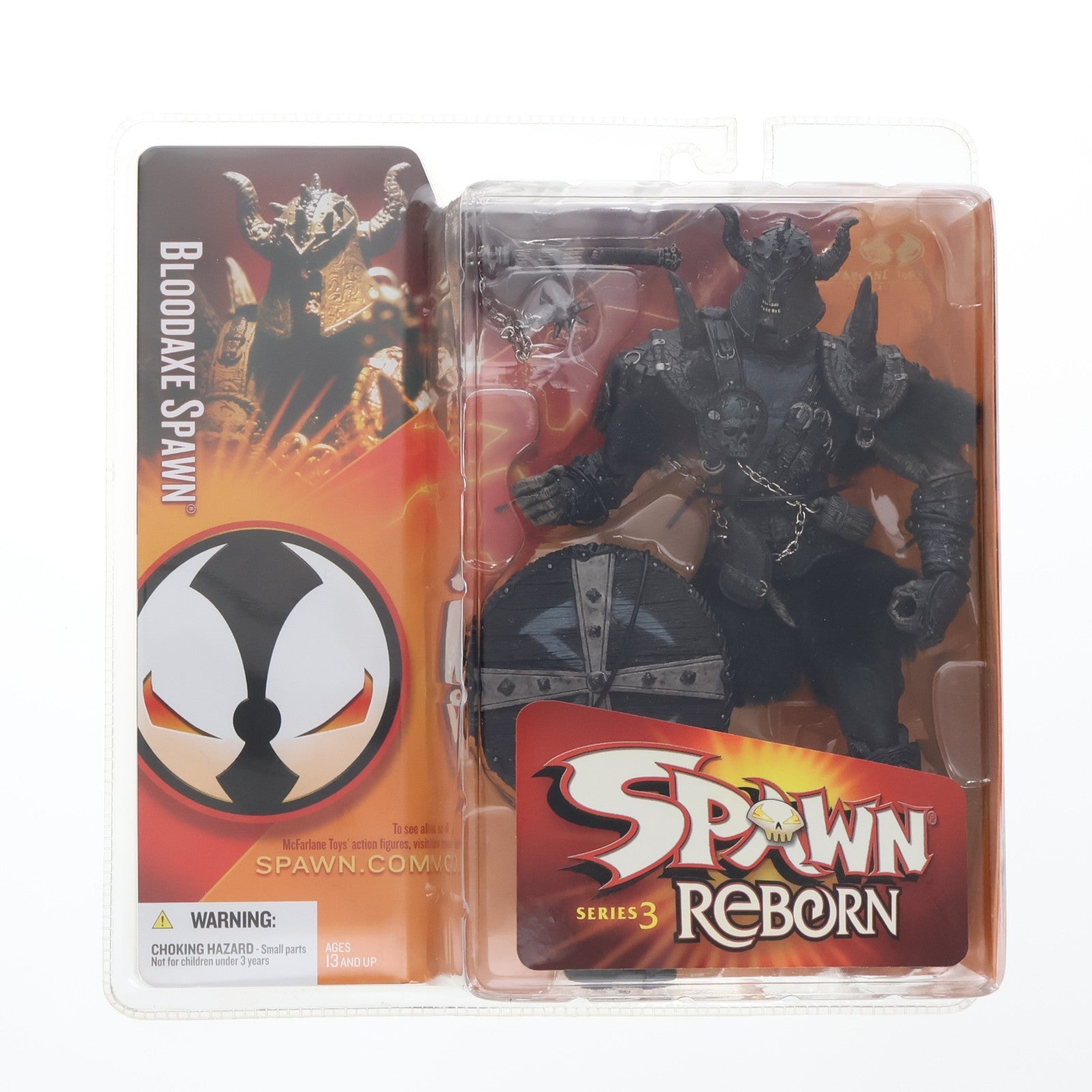 【中古即納】[FIG] スポーン アクションフィギュア シリーズ3 Bloodaxe Spawn(ブラッドアックス スポーン) SPAWN REBORN(スポーン・リボーン) 完成品 可動フィギュア マクファーレン・トイズ(20050731)