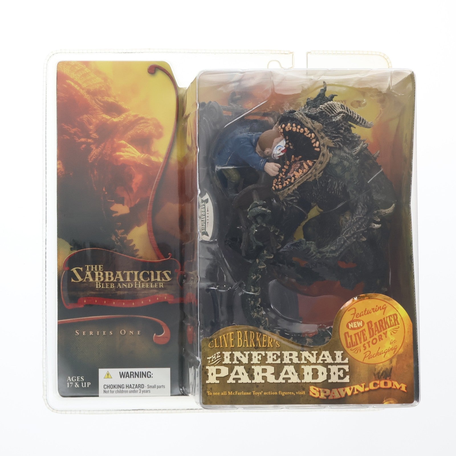 【中古即納】[FIG] The Sabbaticus(ザ・サバティカス) Bleb And Heeler CLIVE BERKER'S THE INFERNAL PARADE(インファーナル パレード) シリーズ1 完成品 アクションフィギュア マクファーレン・トイズ(20041231)