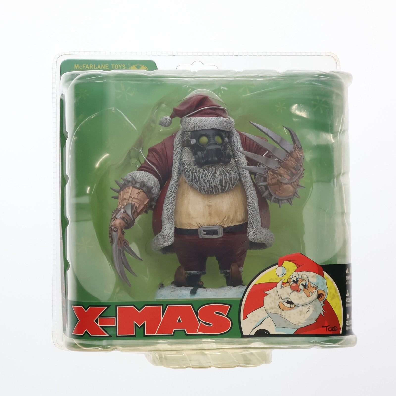 【中古即納】[FIG] マクファーレンモンスターズ シリーズ5 SANTA CLAUS(サンタクロース) TWISTED X-MAS(ツイステッド クリスマス) 完成品 可動フィギュア マクファーレン・トイズ(20071031)