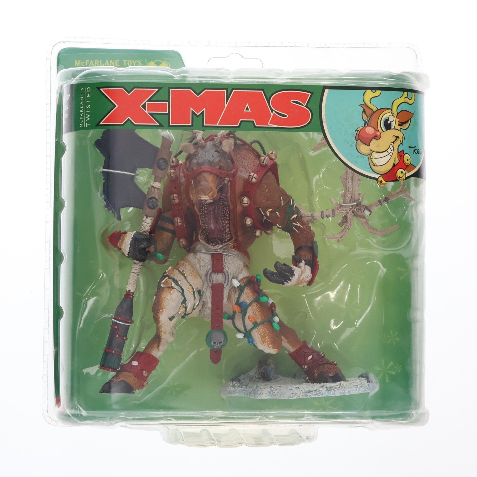 【中古即納】[FIG] マクファーレンモンスターズ シリーズ5 RUDY REINDEER(トナカイのルディ) TWISTED X-MAS(ツイステッド クリスマス) 完成品 可動フィギュア マクファーレン・トイズ(20071031)