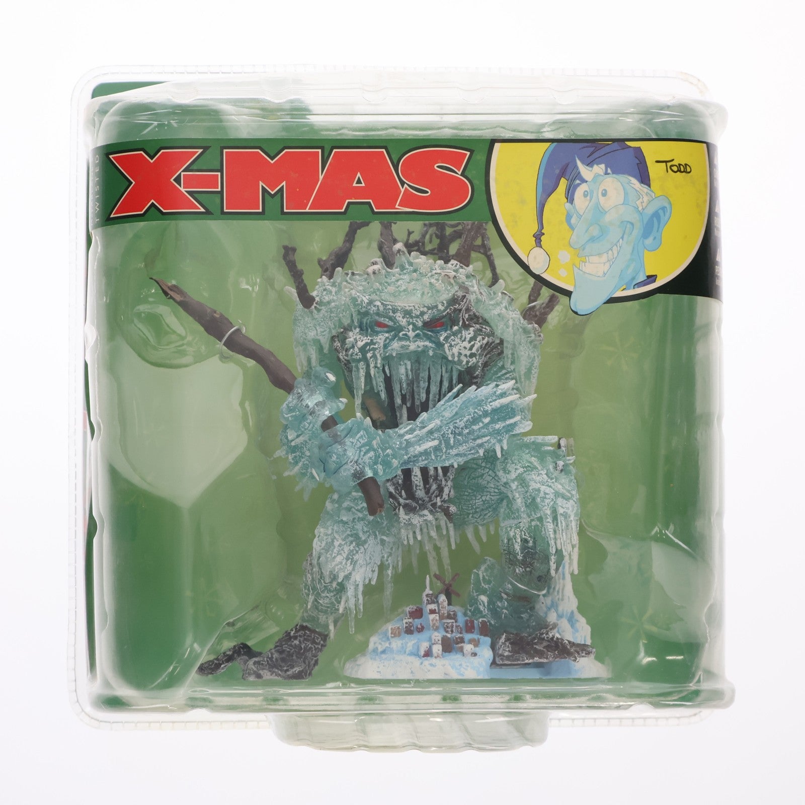 【中古即納】[FIG] マクファーレンモンスターズ シリーズ5 JACK FROST(ジャック・フロスト) TWISTED X-MAS(ツイステッド クリスマス) 完成品 可動フィギュア マクファーレン・トイズ(20071031)