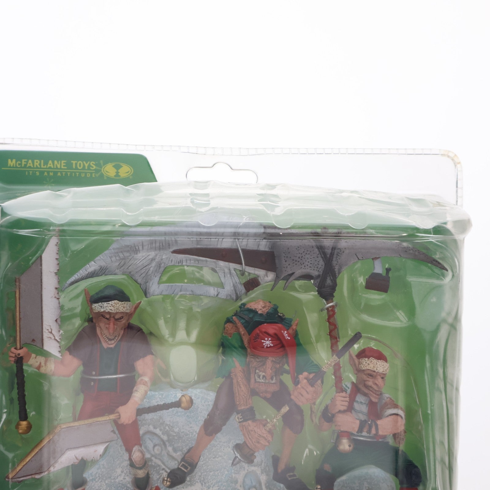 【中古即納】[FIG] マクファーレンモンスターズ シリーズ5 SANTA'S LITTLE HELPERS(サンタの小さな助手たち) TWISTED X-MAS(ツイステッド クリスマス) 完成品 可動フィギュア マクファーレン・トイズ(20071031)