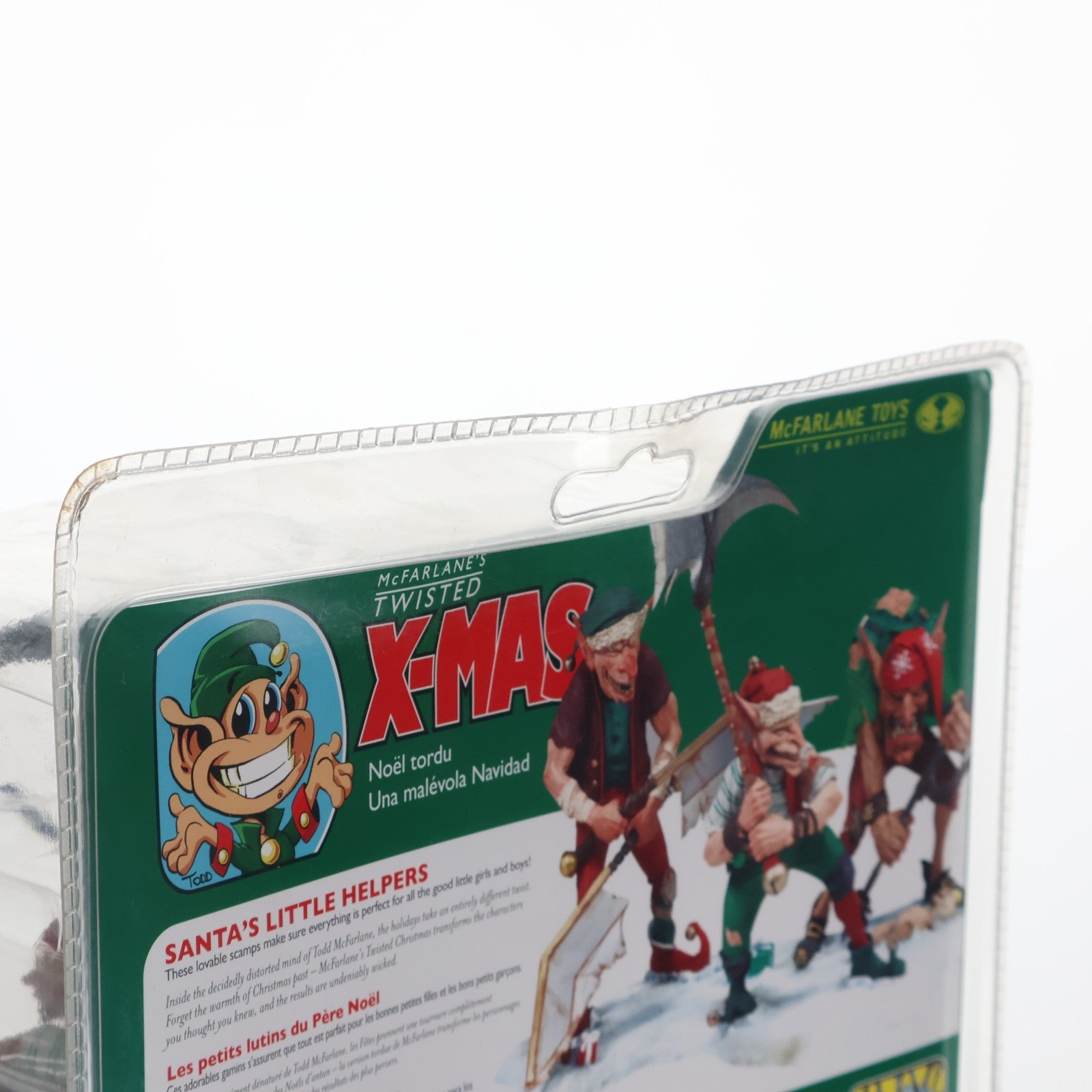 【中古即納】[FIG] マクファーレンモンスターズ シリーズ5 SANTA'S LITTLE HELPERS(サンタの小さな助手たち) TWISTED X-MAS(ツイステッド クリスマス) 完成品 可動フィギュア マクファーレン・トイズ(20071031)