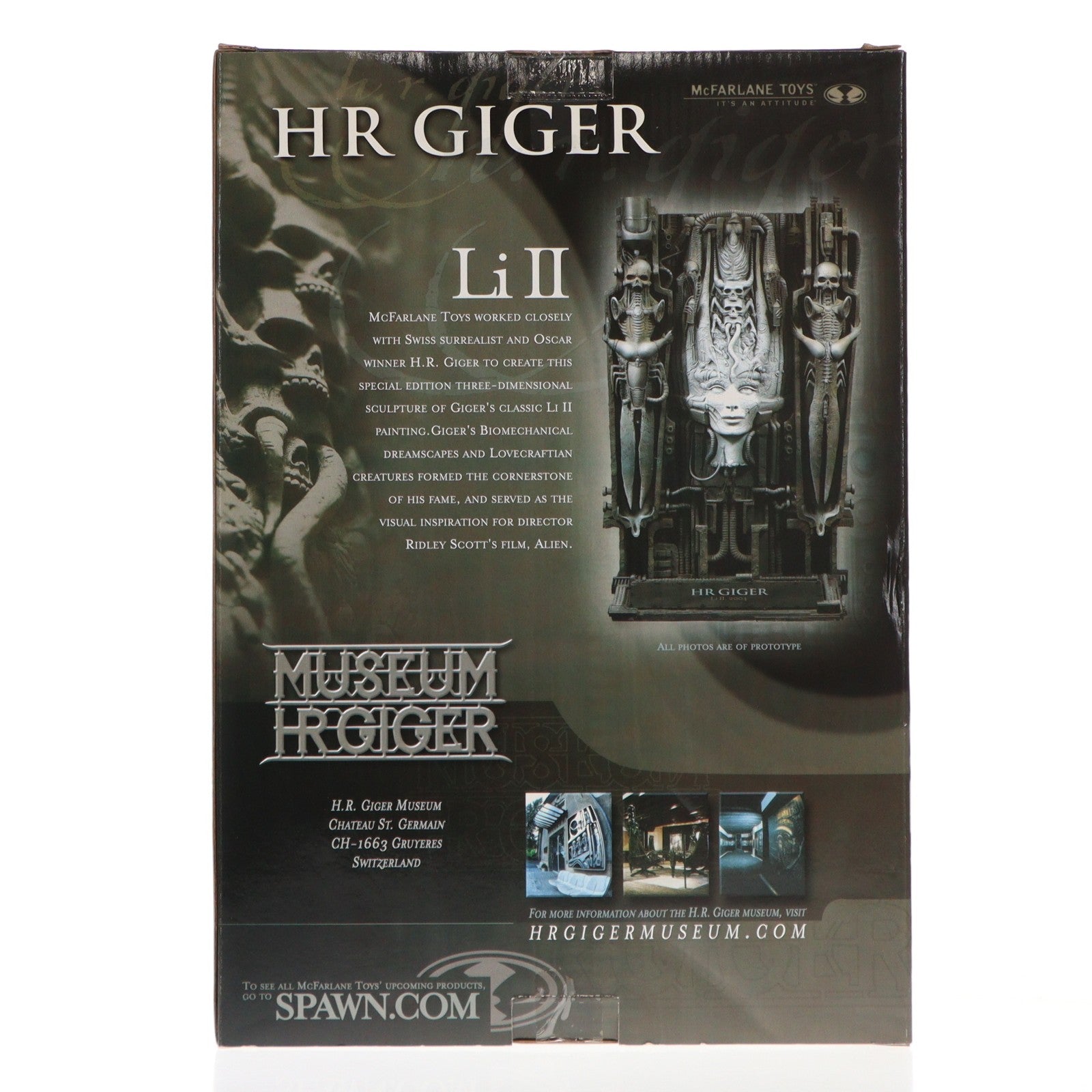 【中古即納】[FIG] H.R. GIGER(H.R.ギーガー) Li II. 2004 完成品 フィギュア マクファーレン・トイズ(20041231)