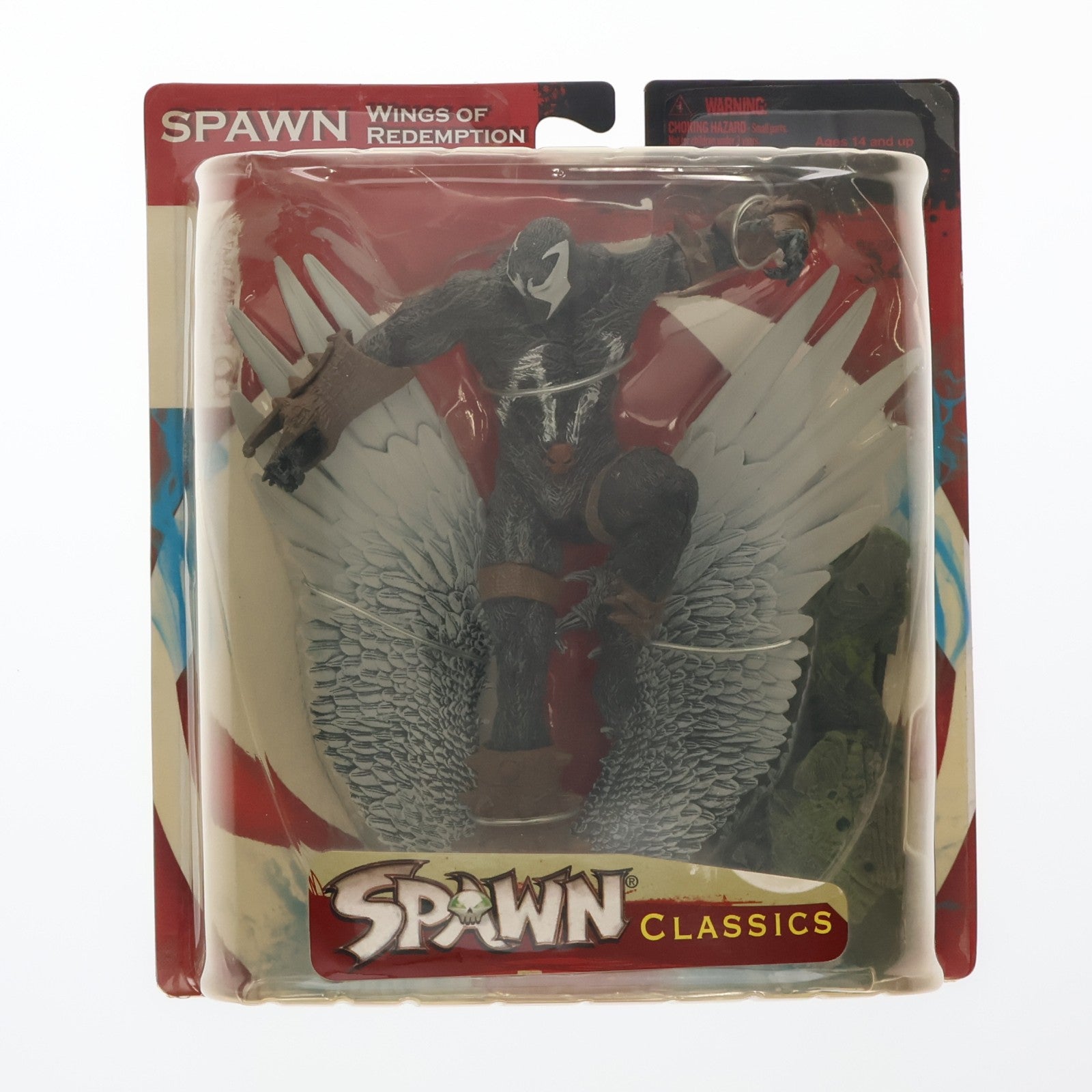 【中古即納】[FIG] スポーン アクションフィギュア シリーズ34 SPAWN WINGS OF REDEMPTION(スポーン ウイングス オブ リデンプション) Ver.2 トリロゴ版 SPAWN CLASSICS(スポーン クラシックス) 完成品 可動フィギュア マクファーレン・トイズ(20080731)
