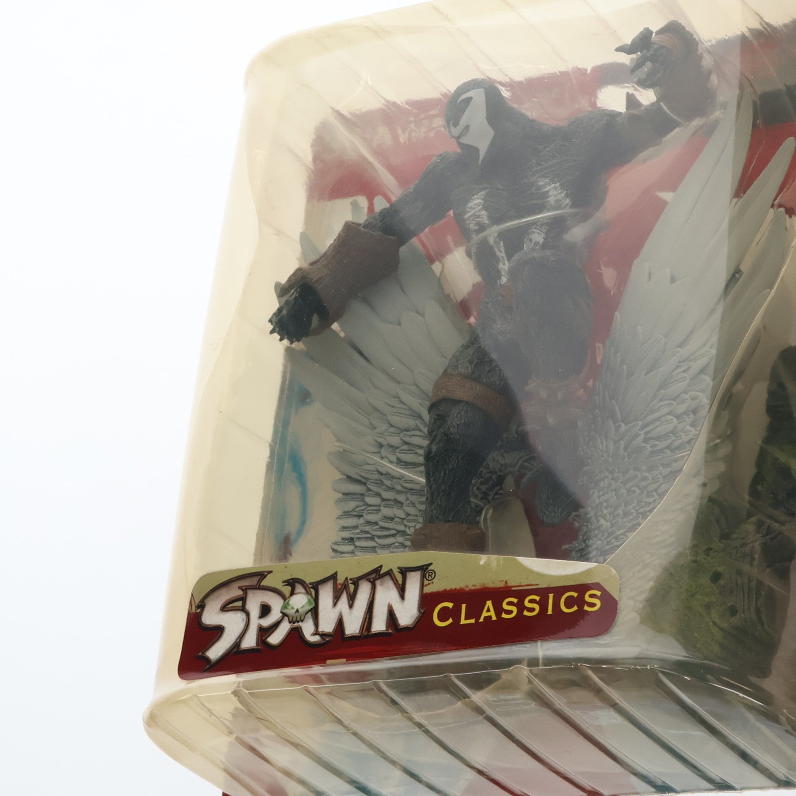【中古即納】[FIG] スポーン アクションフィギュア シリーズ34 SPAWN WINGS OF REDEMPTION(スポーン ウイングス オブ リデンプション) Ver.2 トリロゴ版 SPAWN CLASSICS(スポーン クラシックス) 完成品 可動フィギュア マクファーレン・トイズ(20080731)