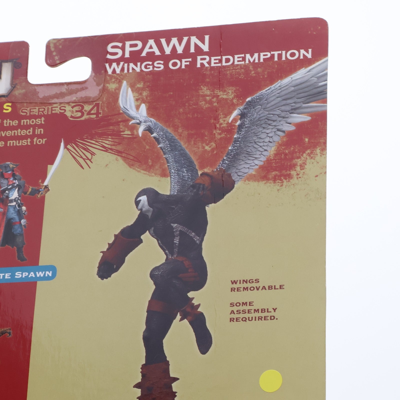 【中古即納】[FIG] スポーン アクションフィギュア シリーズ34 SPAWN WINGS OF REDEMPTION(スポーン ウイングス オブ リデンプション) Ver.2 トリロゴ版 SPAWN CLASSICS(スポーン クラシックス) 完成品 可動フィギュア マクファーレン・トイズ(20080731)