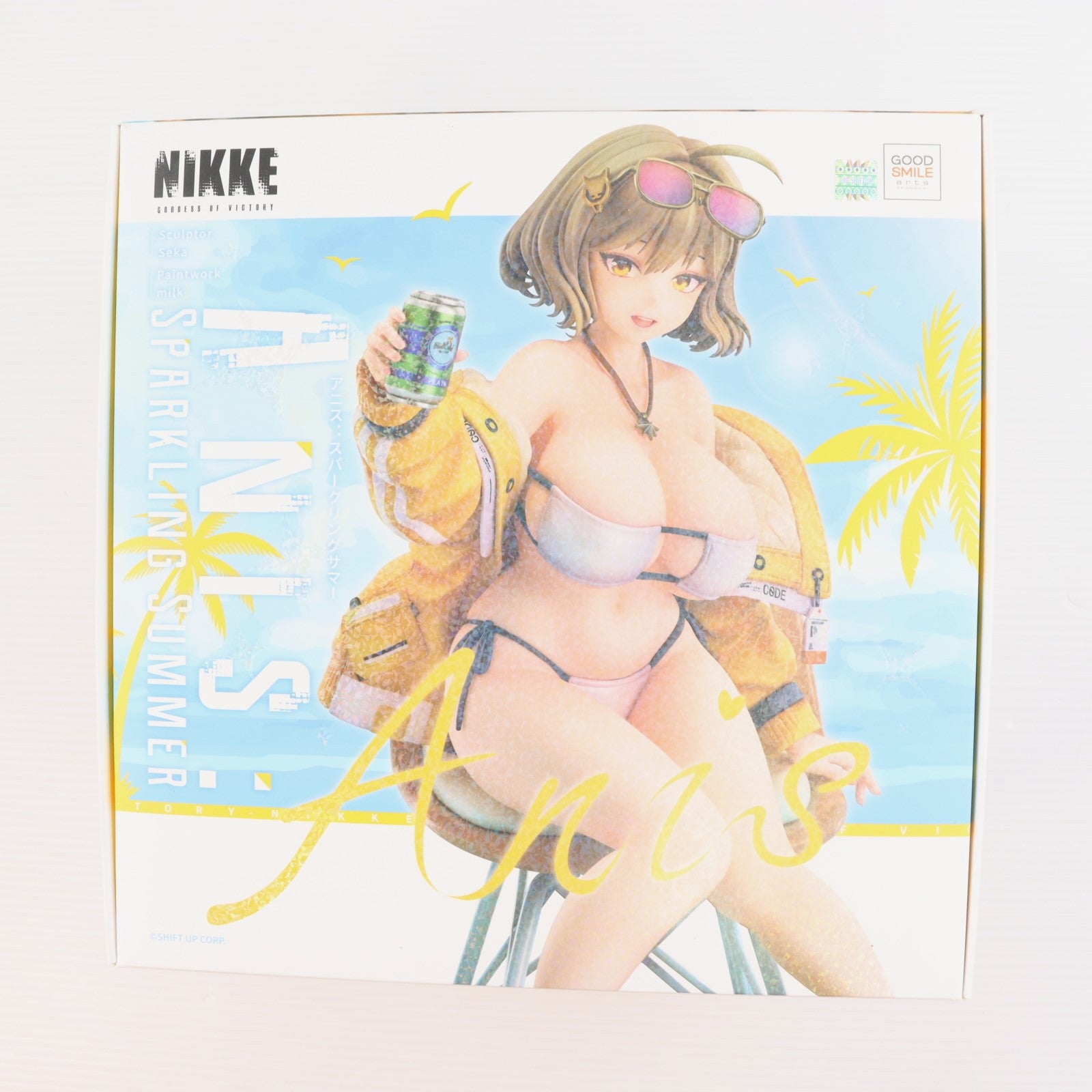 【中古即納】[FIG] グッドスマイルカンパニー公式ショップ特典付属 アニス:スパークリングサマー 勝利の女神:NIKKE(ニケ) 1/7 完成品 フィギュア グッドスマイルアーツ上海(20251125)