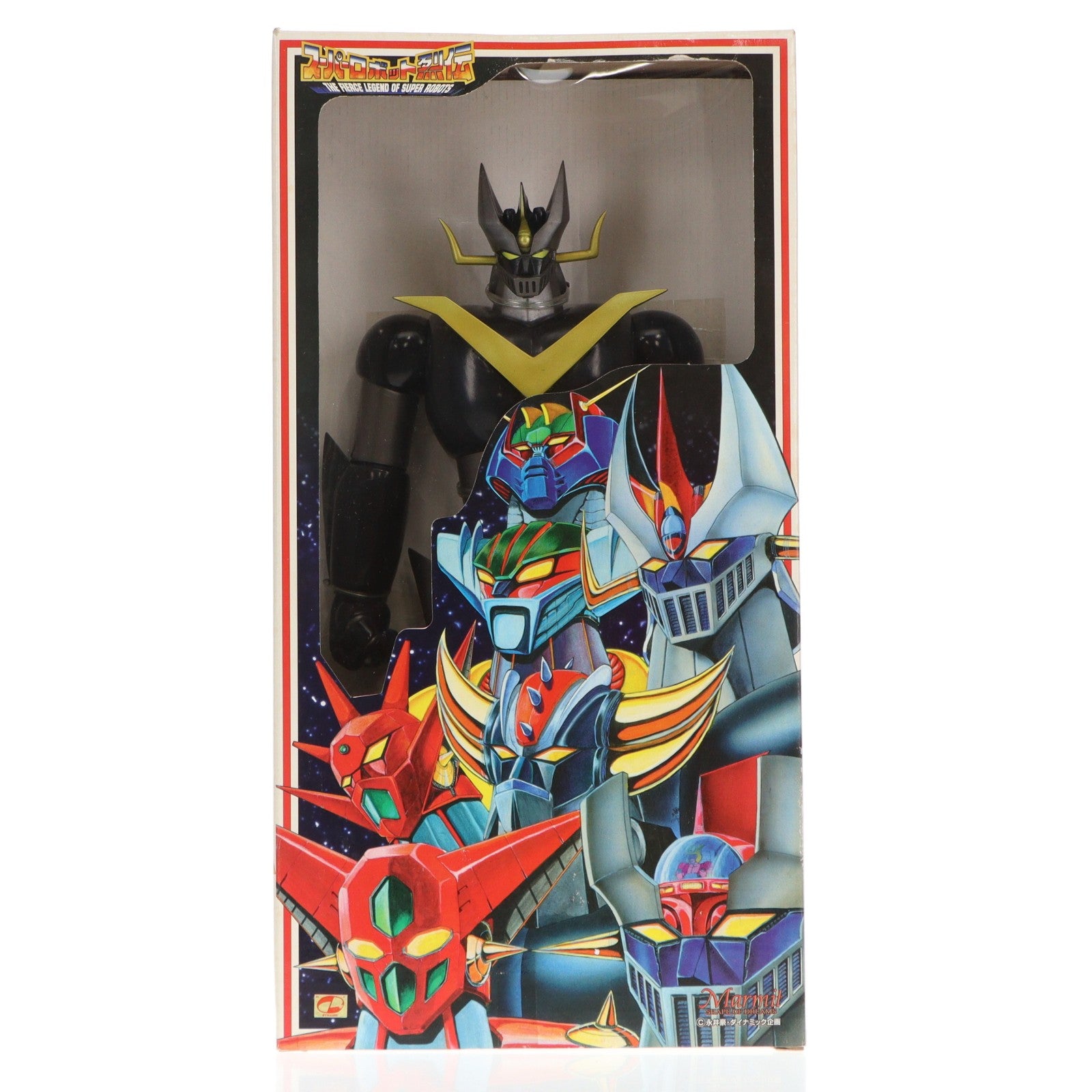 【中古即納】[SFT] スーパーロボット烈伝 ブラックグレートマジンガー グレートマジンガー 完成品 ソフビフィギュア マーミット(20041204)