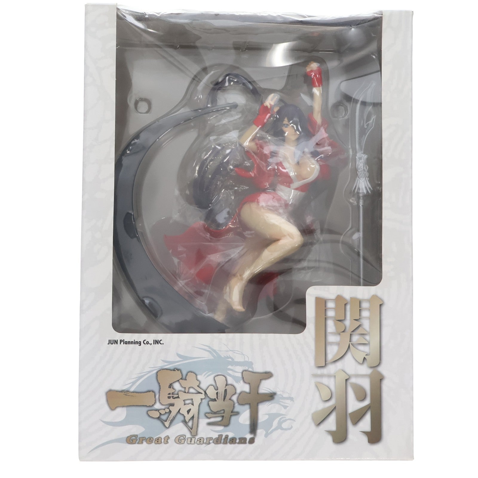 【中古即納】[FIG] 関羽雲長(かんううんちょう) 襦袢バージョン 一騎当千 Great Guardians(グレートガーディアンズ) 1/8 完成品 フィギュア ジュンプランニング(20081129)