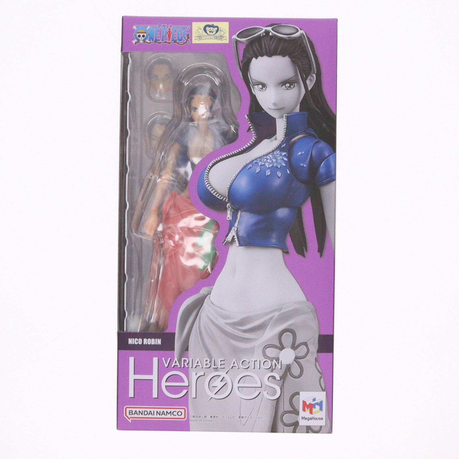 【中古即納】[FIG] (再販) ヴァリアブルアクション Heroes(ヒーローズ) ニコ・ロビン ONE PIECE(ワンピース) 完成品 可動フィギュア メガハウス(20251130)