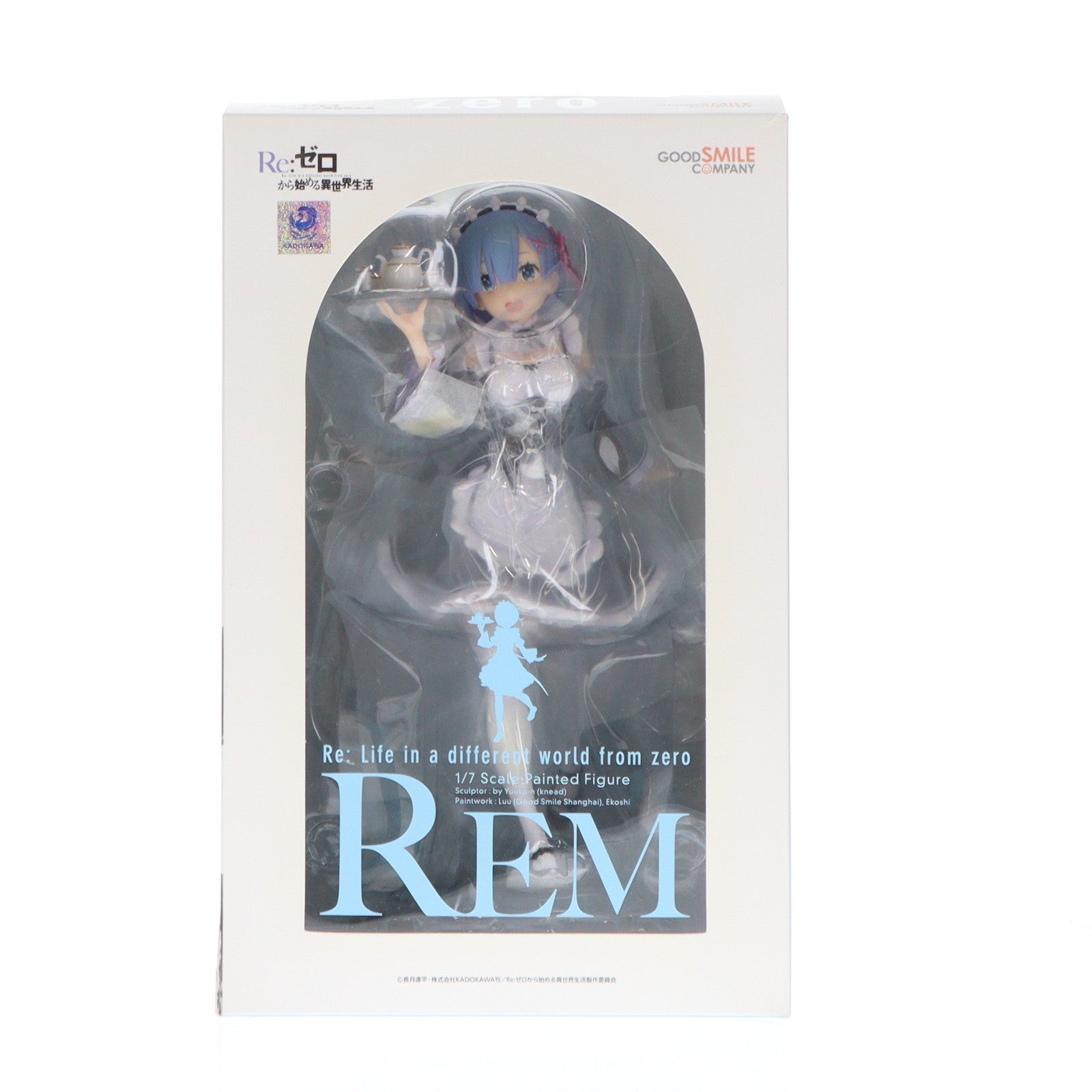 【中古即納】[FIG] レム Re:ゼロから始める異世界生活 1/7 完成品 フィギュア グッドスマイルカンパニー(20180210)