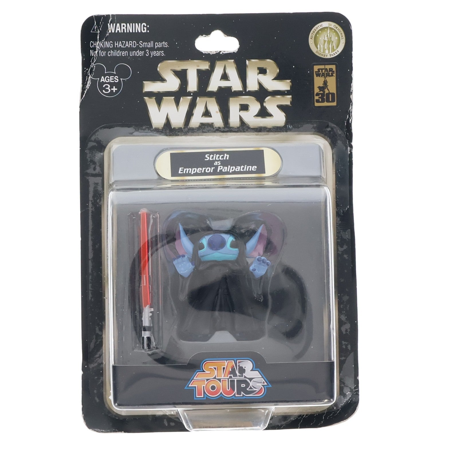 【中古即納】[FIG] U.S.ディズニーパーク限定 スター・ウォーズ スター・ツアーズ シリーズ1 スティッチasパルパティーン ディズニー×STAR WARS 完成品 可動フィギュア ディズニーパーク(20071231)