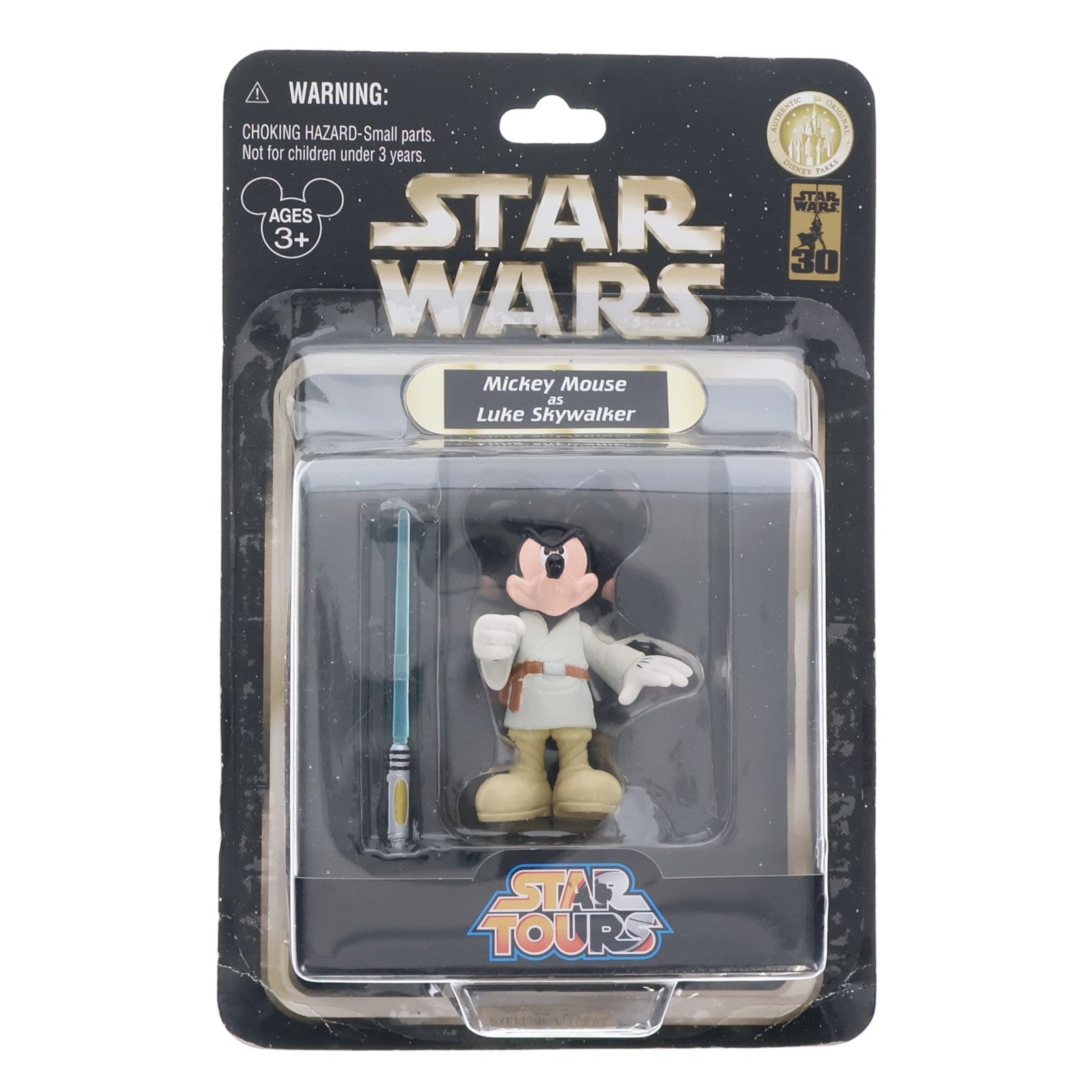 【中古即納】[FIG] U.S.ディズニーパーク限定 スター・ウォーズ スター・ツアーズ シリーズ1 ミッキーマウスasルーク・スカイウォーカー ディズニー×STAR WARS 完成品 可動フィギュア ディズニーパーク(20081231)