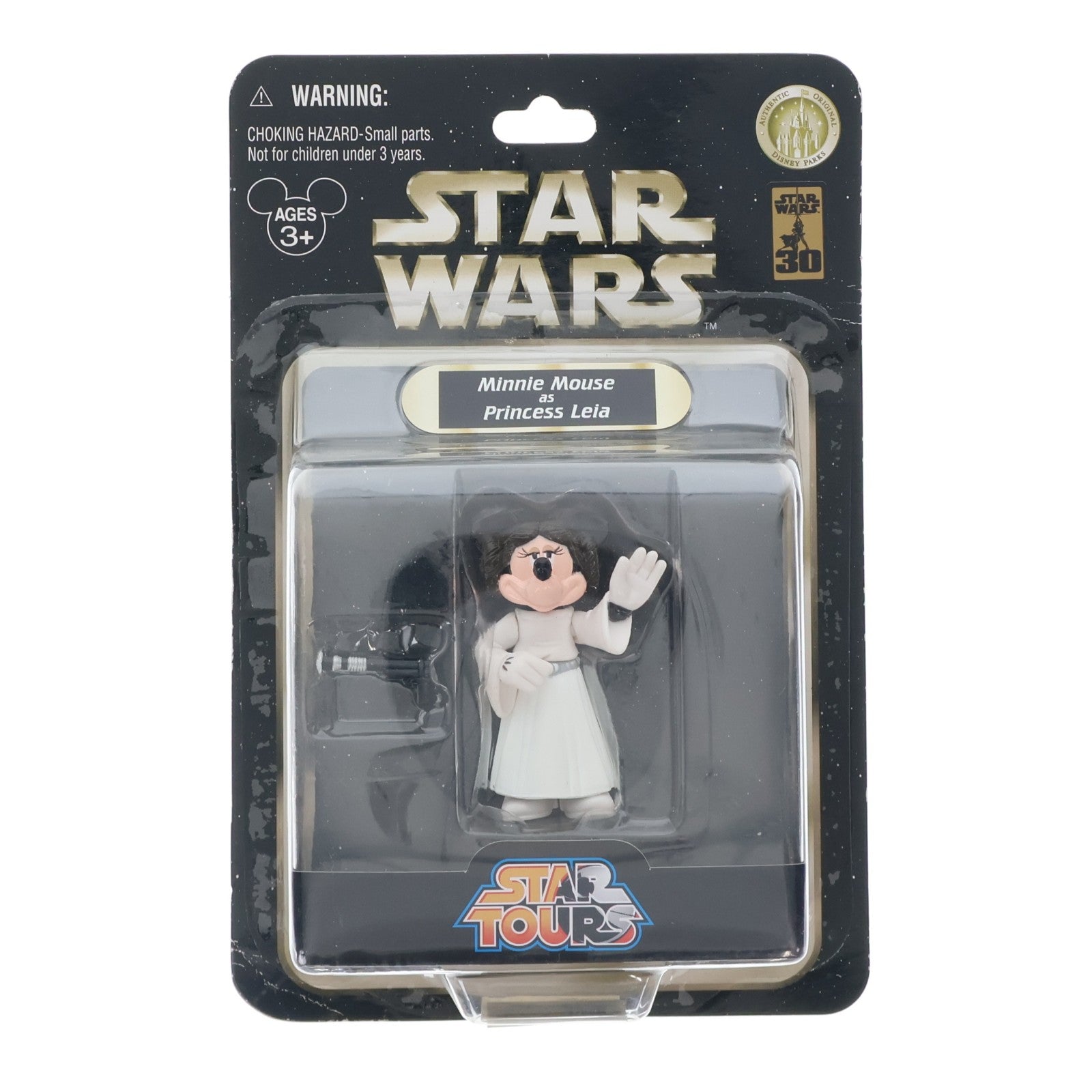 【中古即納】[FIG] U.S.ディズニーパーク限定 スター・ウォーズ スター・ツアーズ シリーズ1 ミニーマウスasレイア・オーガナ(レイア姫/ドレス) ディズニー×STAR WARS 完成品 可動フィギュア ディズニーパーク(20071231)