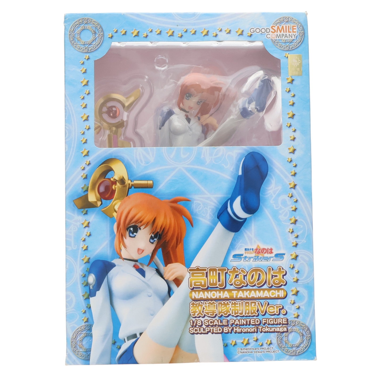 【中古即納】[FIG] 高町なのは(たかまちなのは) 教導隊制服Ver. 魔法少女リリカルなのはStrikerS(ストライカーズ) 1/8 完成品 フィギュア グッドスマイルカンパニー(20080630)
