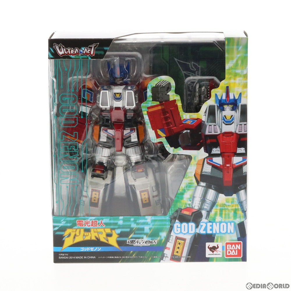 【中古即納】[FIG] 魂ウェブ商店限定 ULTRA-ACT(ウルトラアクト) 合体電神ゴッドゼノン 電光超人グリッドマン 完成品 可動フィギュア バンダイ(20140331)