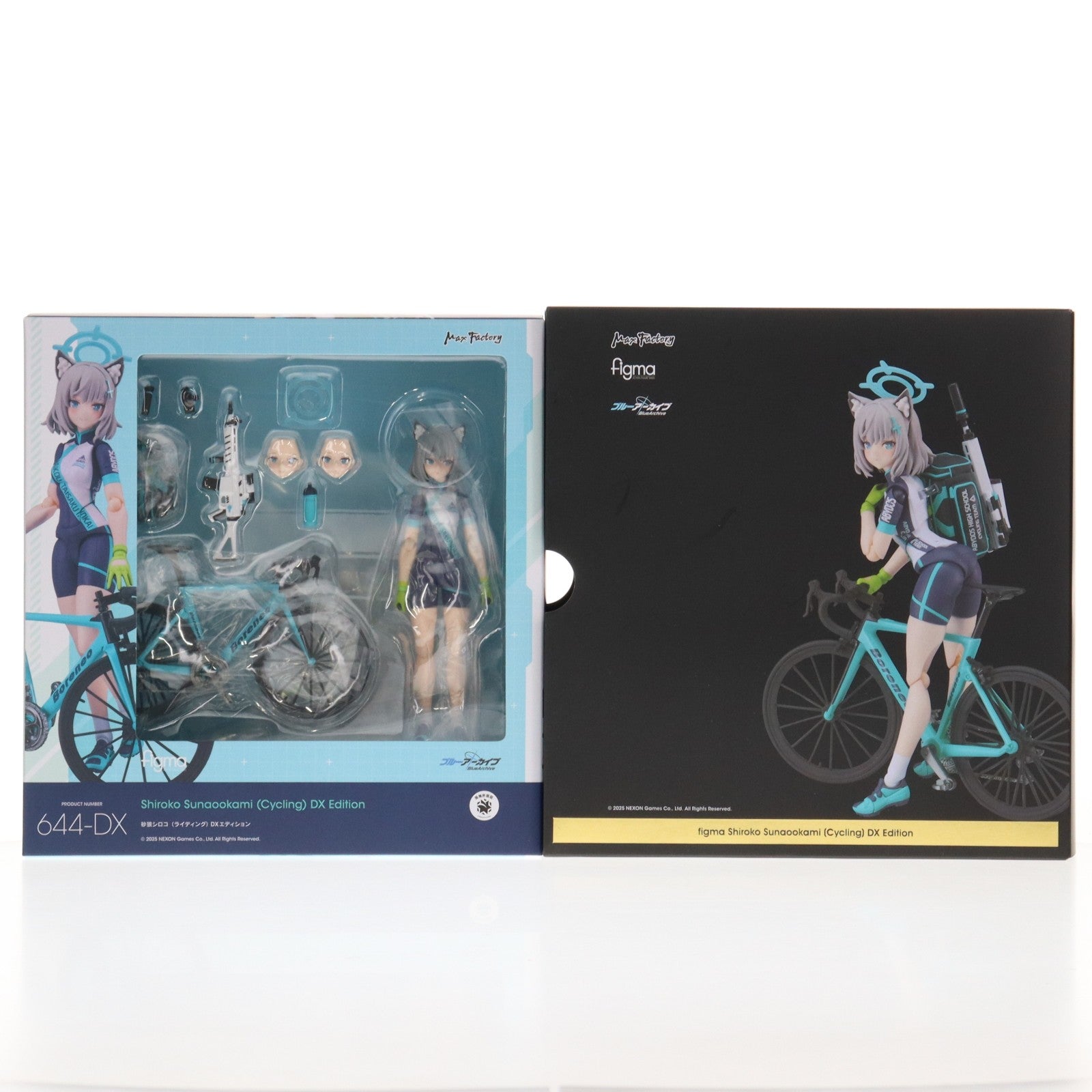 【中古即納】[FIG] figma(フィグマ) 644-DX 砂狼シロコ(ライディング)(すなおおかみしろこ) DXエディション ブルーアーカイブ -Blue Archive- 完成品 可動フィギュア GOODSMILE ONLINE SHOP&オンラインショップ限定 マックスファクトリー(20250930)