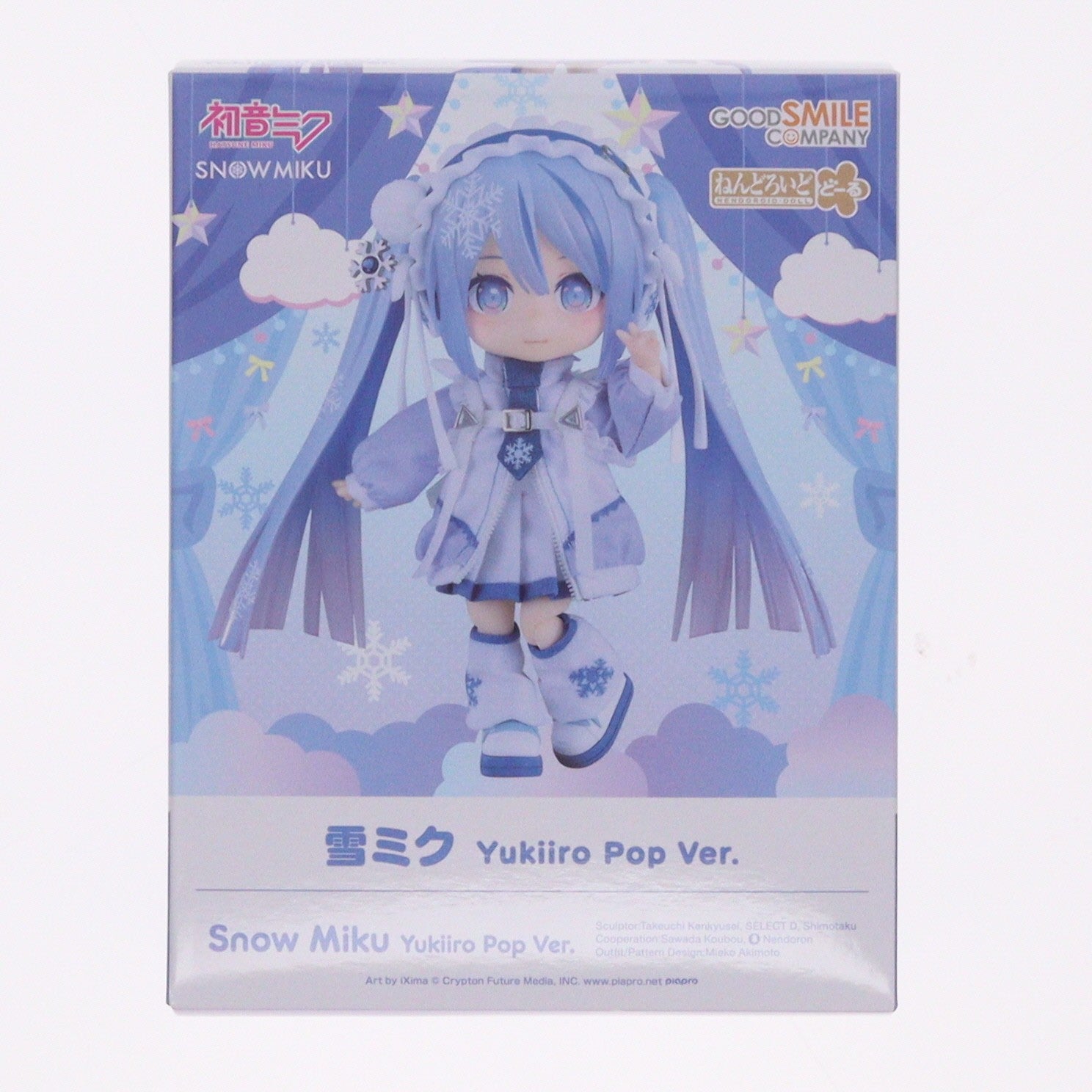 【中古即納】[FIG] グッドスマイルカンパニー公式ショップ限定 ねんどろいどどーる 雪ミク Yukiiro Pop Ver. キャラクター・ボーカル・シリーズ 01 初音ミク 完成品 可動フィギュア グッドスマイルカンパニー(20260131)