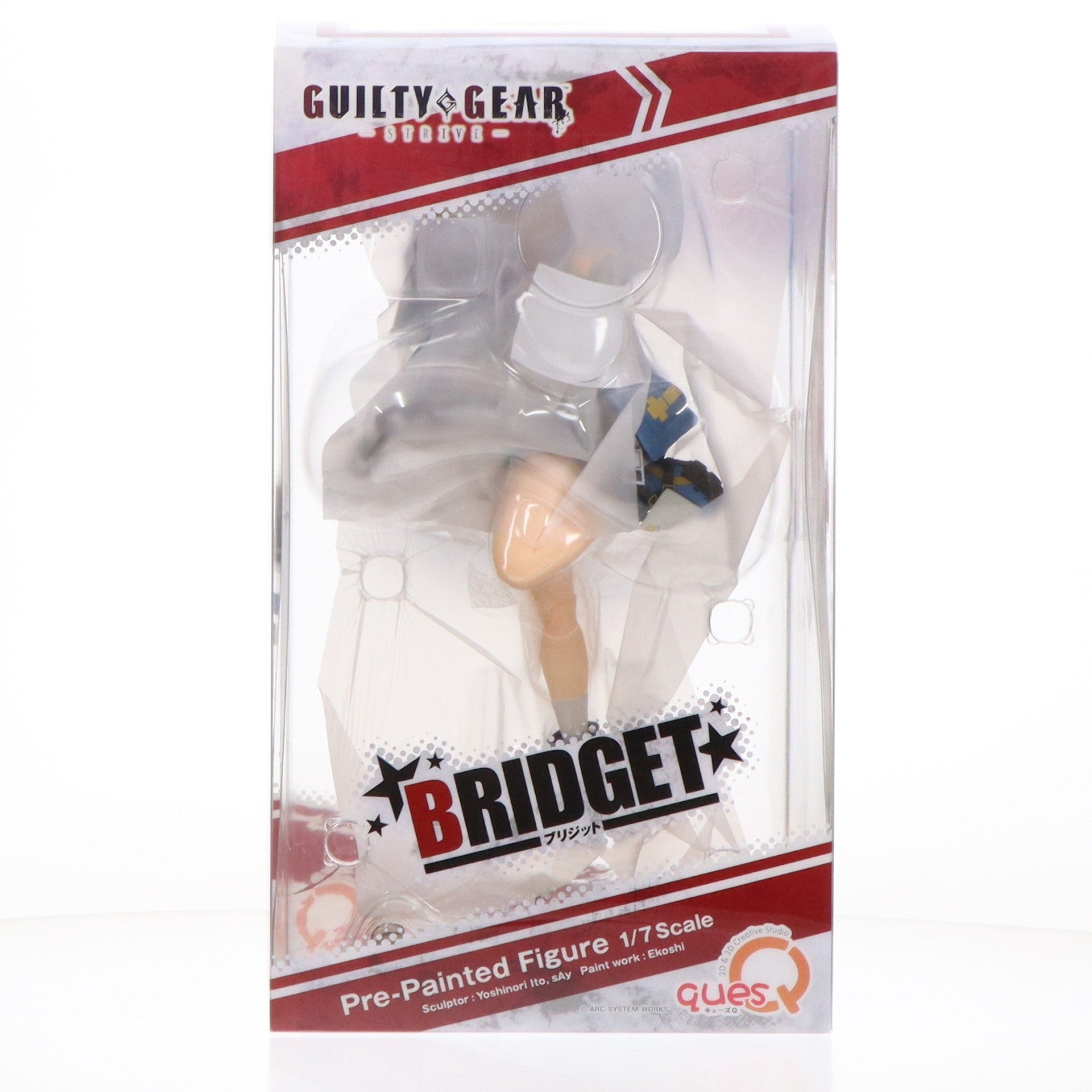 【中古即納】[FIG] ブリジット GUILTY GEAR -STRIVE-(ギルティギア ストライヴ) 1/7 完成品 フィギュア キューズQ(20241122)