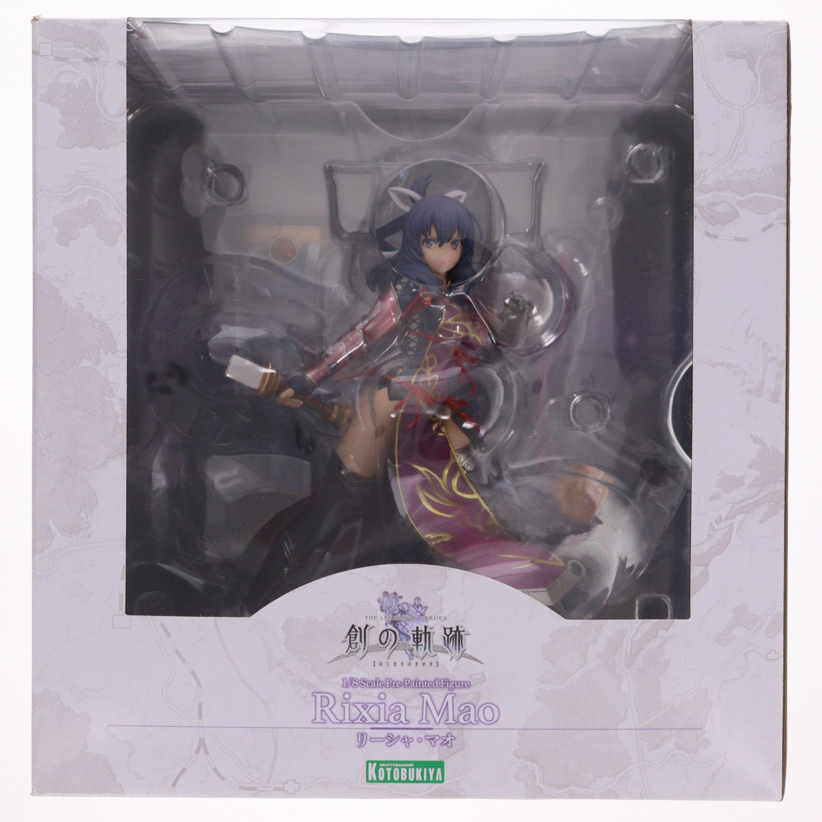 【中古即納】[FIG] コトブキヤショップ限定特典付属 リーシャ・マオ 軌跡シリーズ 1/8 完成品 フィギュア(PV060) コトブキヤ(20230331)