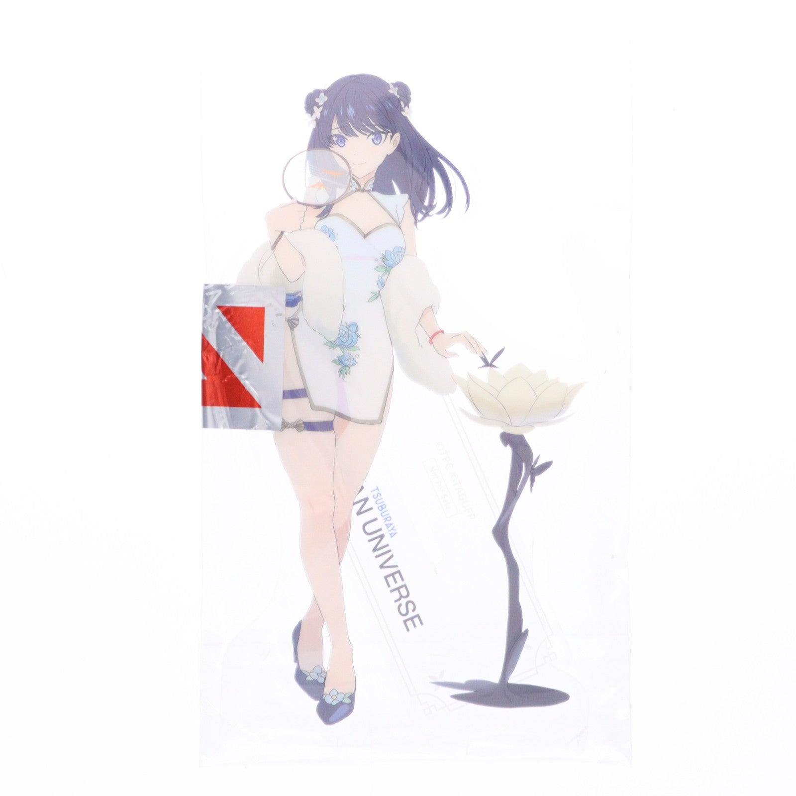 【中古即納】[FIG] アクリルスタンド付属 宝多六花(たからだりっか) チャイナドレスVer. グリッドマン ユニバース 1/7 完成品 フィギュア APEX(エーペックス)(20251231)