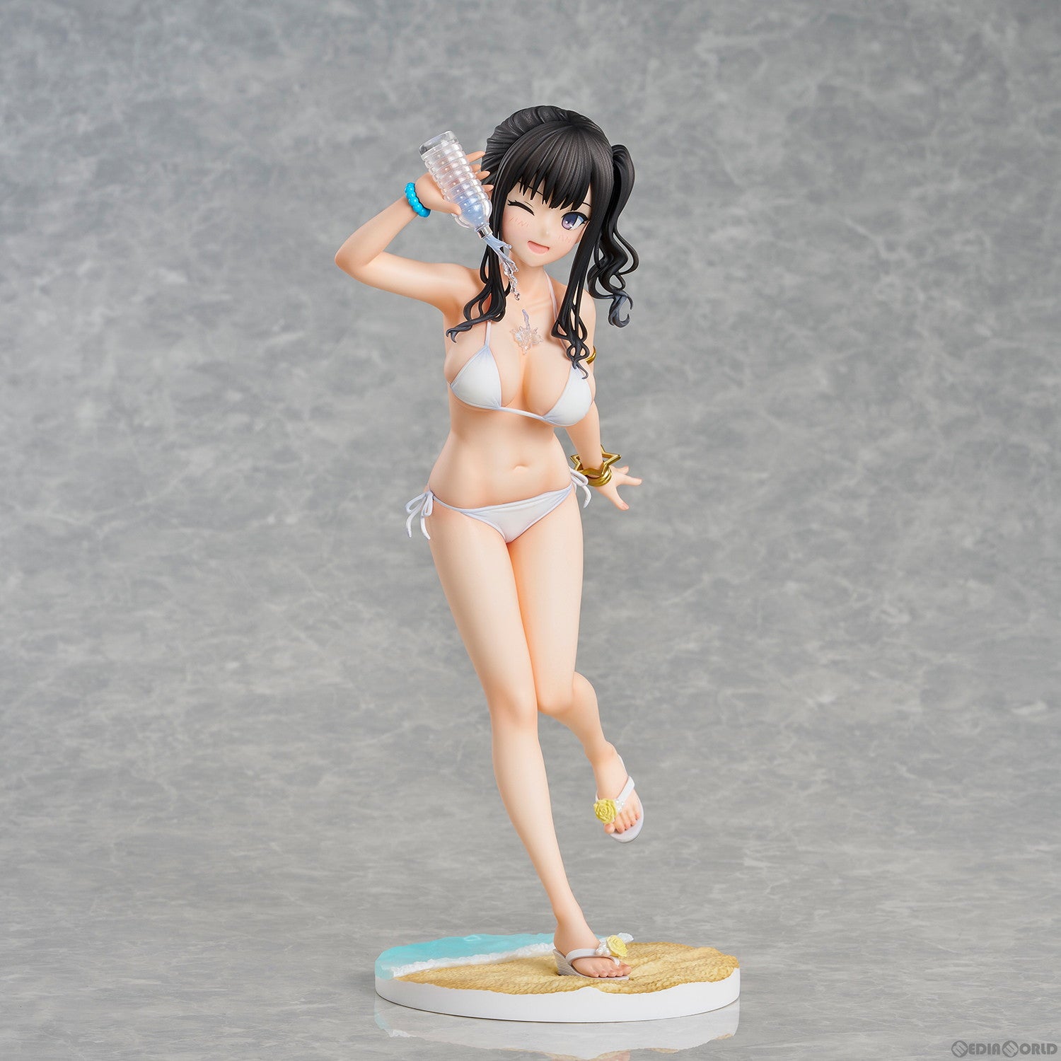 【中古即納】[FIG] 楓子イラスト 佐々城三幸-夏雲白ビキニver-(ささきみゆき) 完成品 フィギュア ユニオンクリエイティブ(20241031)