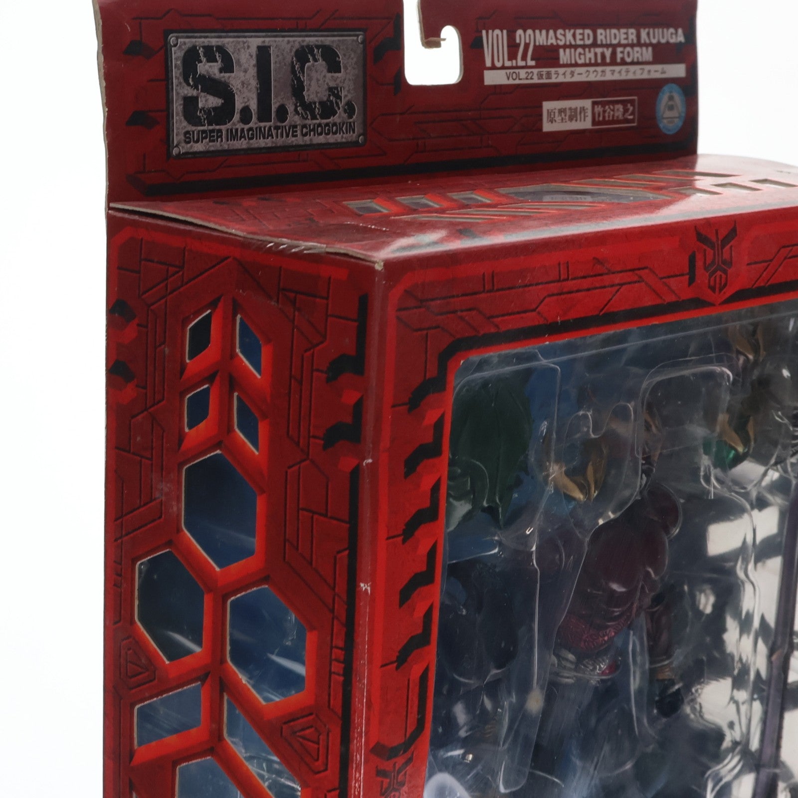 【中古即納】[FIG] S.I.C. VOL.22 仮面ライダークウガ マイティフォーム 完成品 可動フィギュア バンダイ(20040327)