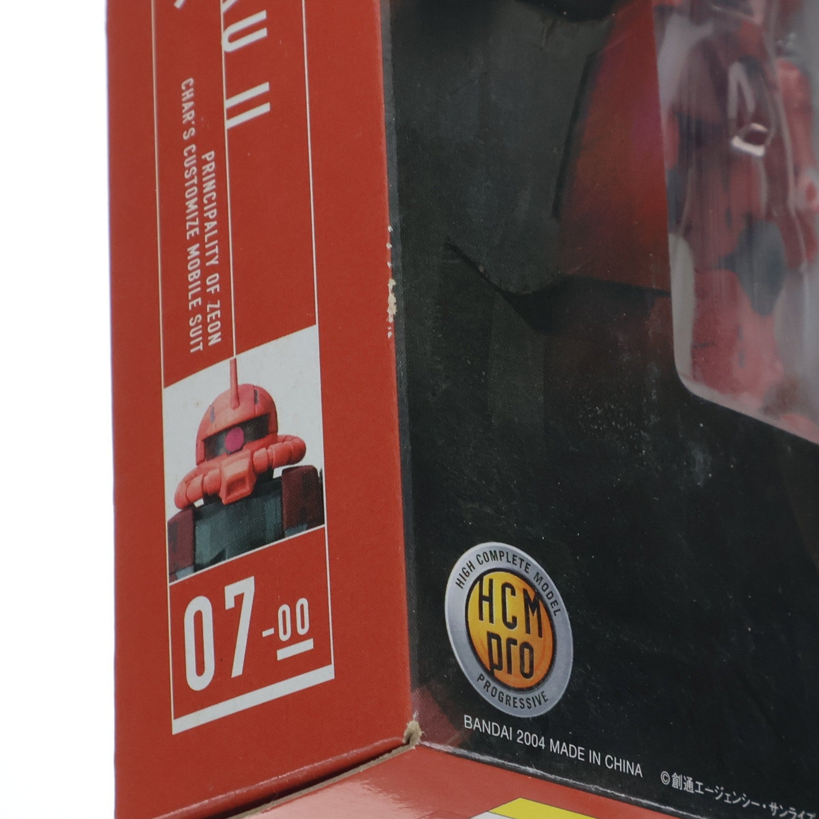 【中古即納】[FIG] HCM-Pro 07-00 MS-06S シャア専用ザク 機動戦士ガンダム 1/200 完成品 可動フィギュア バンダイ(20041113)
