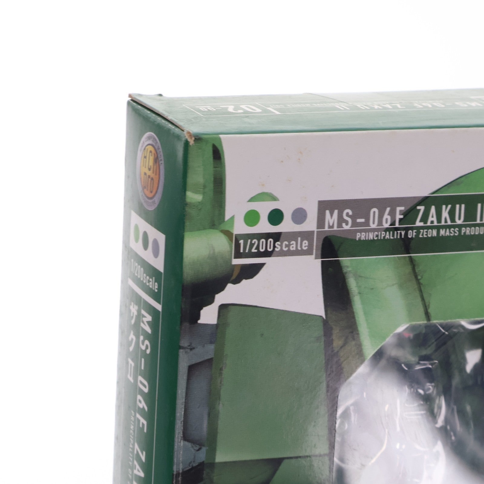 【中古即納】[FIG] HCM-Pro 02-00 MS-06F ザクII 機動戦士ガンダム 1/200 完成品 可動フィギュア バンダイ(20040611)