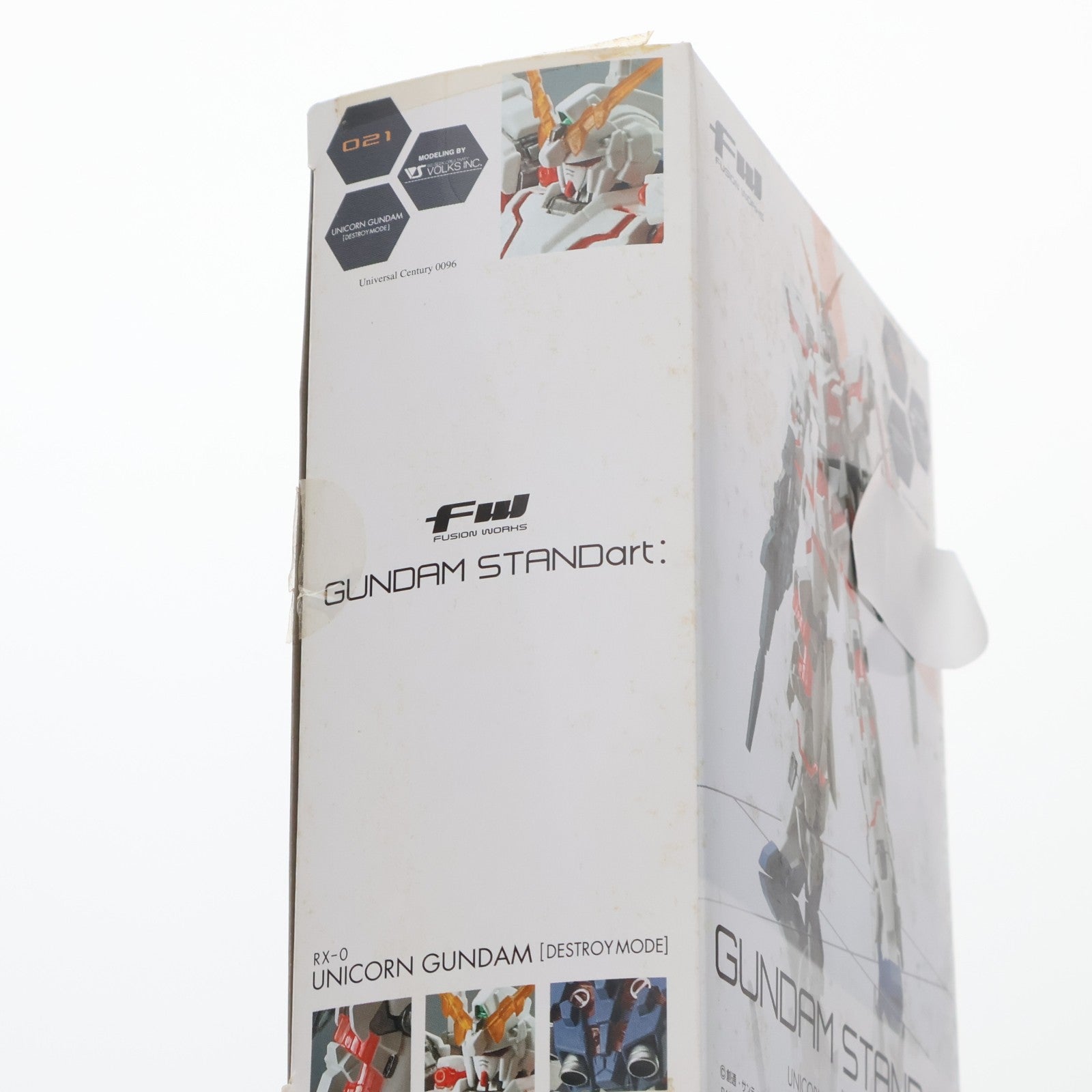 【中古即納】[FIG] (単品)(食玩) ユニコーンガンダム(デストロイモード) FW GUNDAM STANDart:6 機動戦士ガンダムUC(ユニコーン) フィギュア バンダイ(20100104)