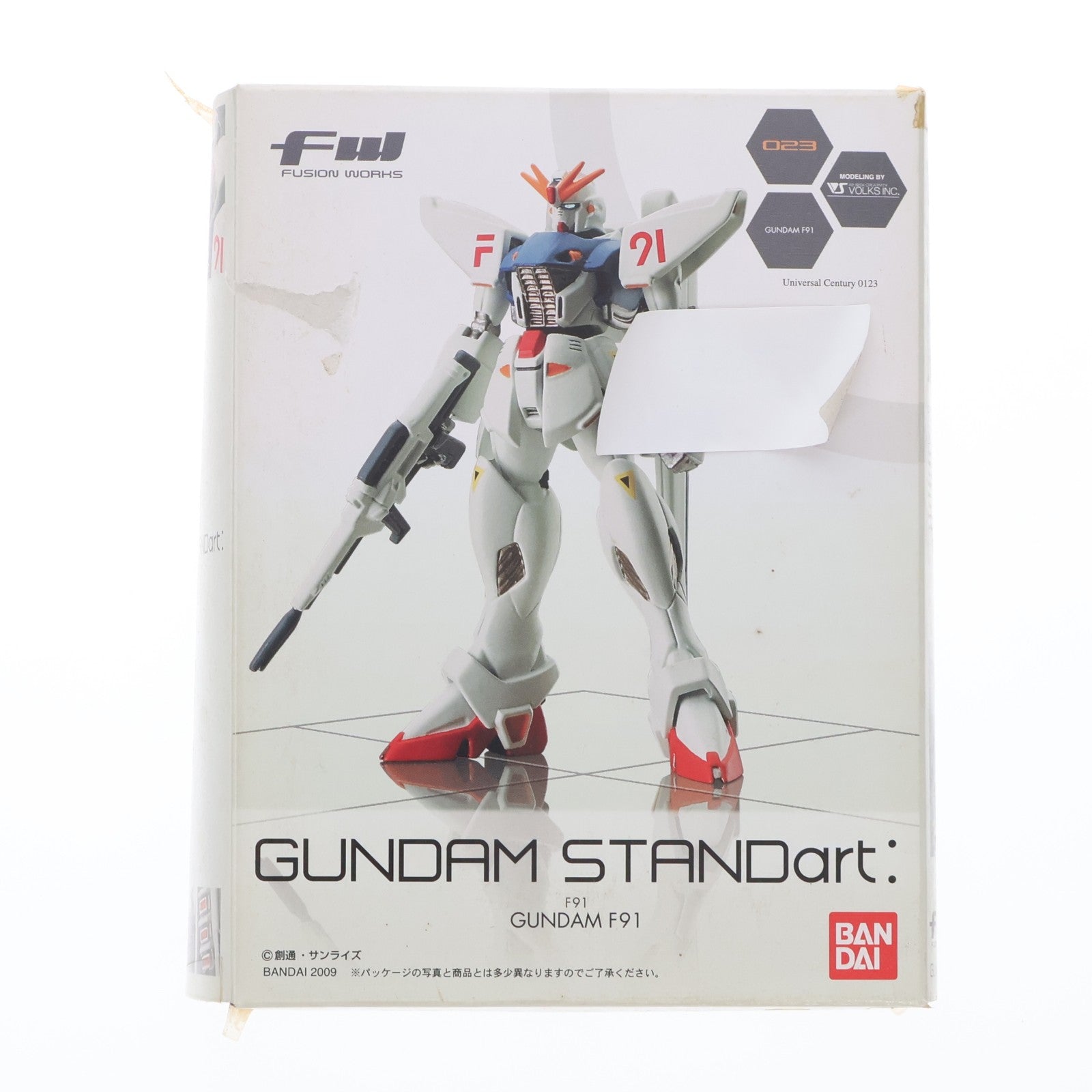 【中古即納】[FIG] (単品)(食玩) ガンダムF91 FW GUNDAM STANDart:6 機動戦士ガンダムF91 フィギュア バンダイ(20100104)