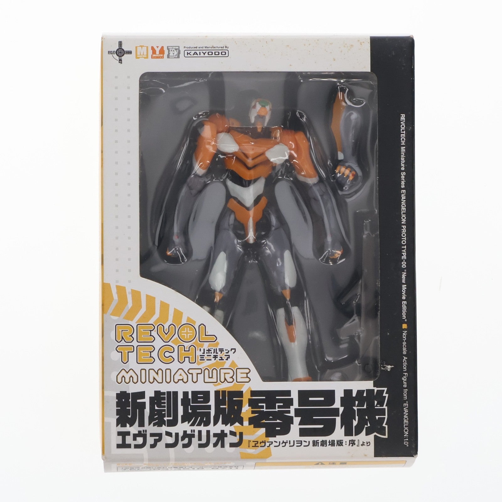 【中古即納】[FIG] リボルテックミニチュア 新劇場版エヴァンゲリオン零号機 ヱヴァンゲリヲン新劇場版:序 完成品 可動フィギュア 海洋堂(20070905)